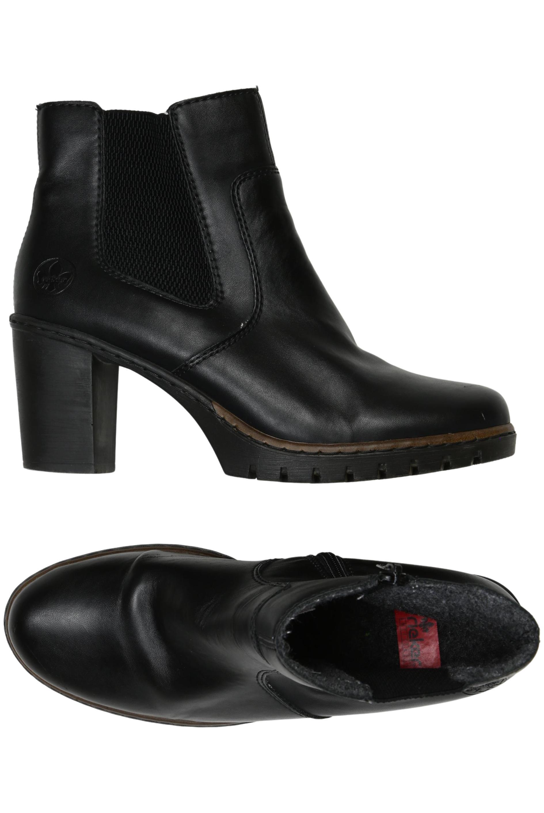 

Rieker Damen Halbschuh, schwarz, Gr. 40