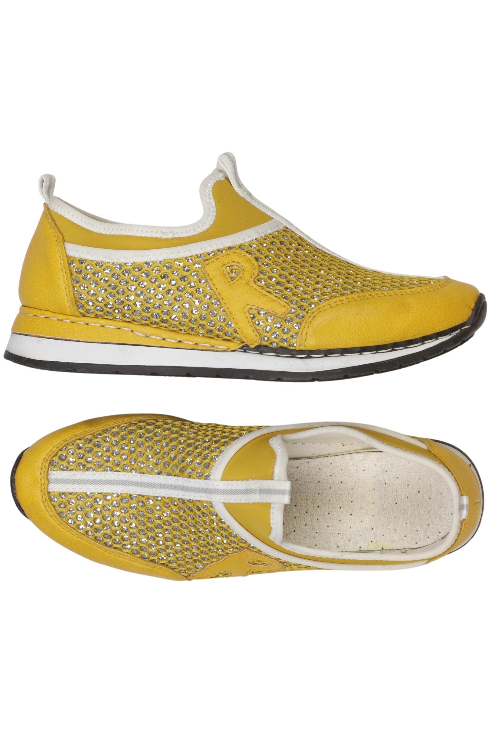 

Rieker Damen Halbschuh, gelb, Gr. 40