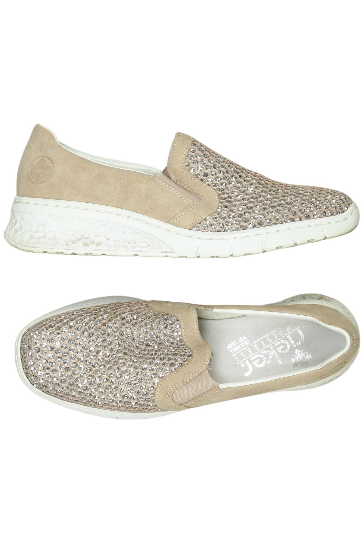 

Rieker Damen Halbschuh, beige, Gr. 38