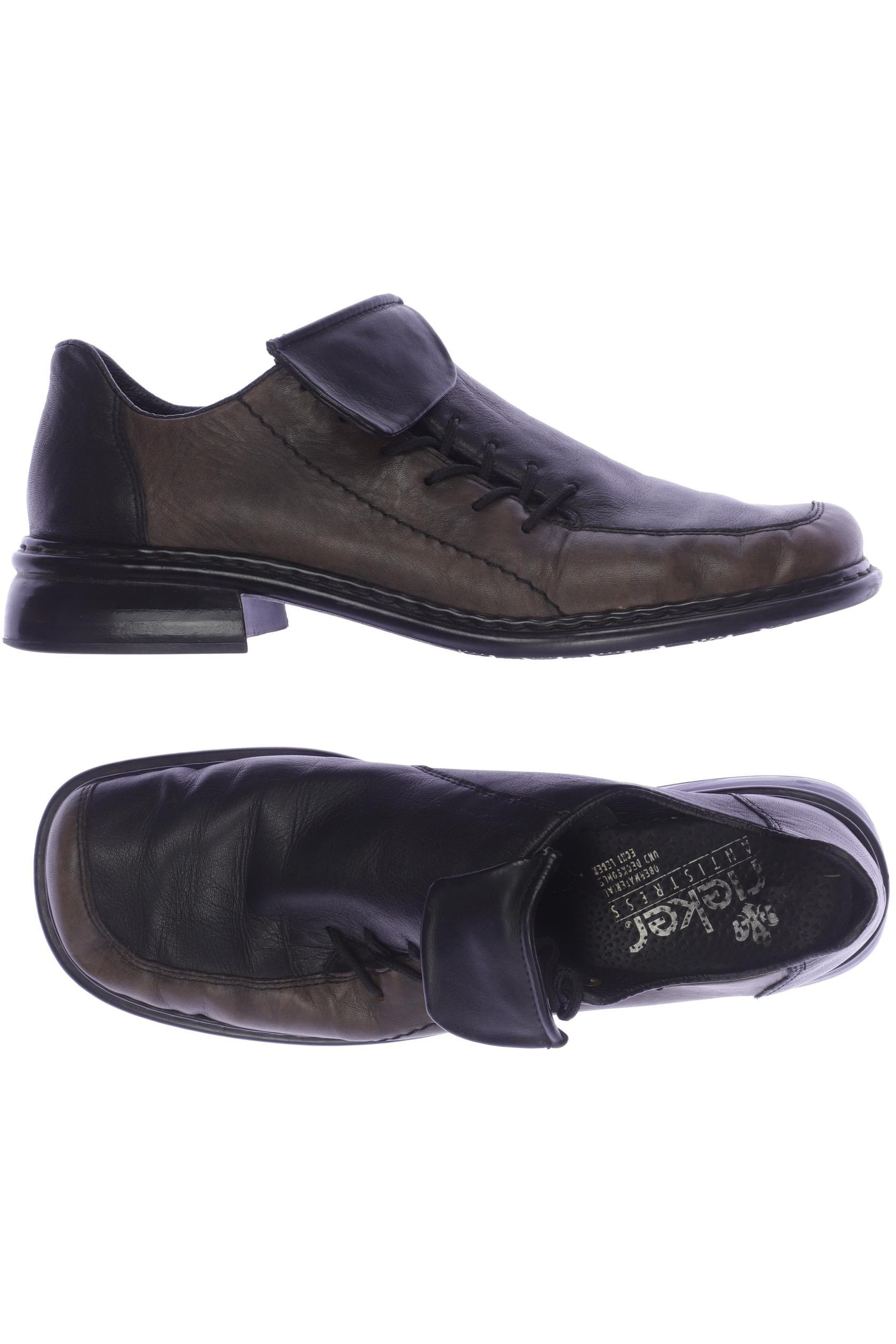

Rieker Damen Halbschuh, schwarz, Gr. 42
