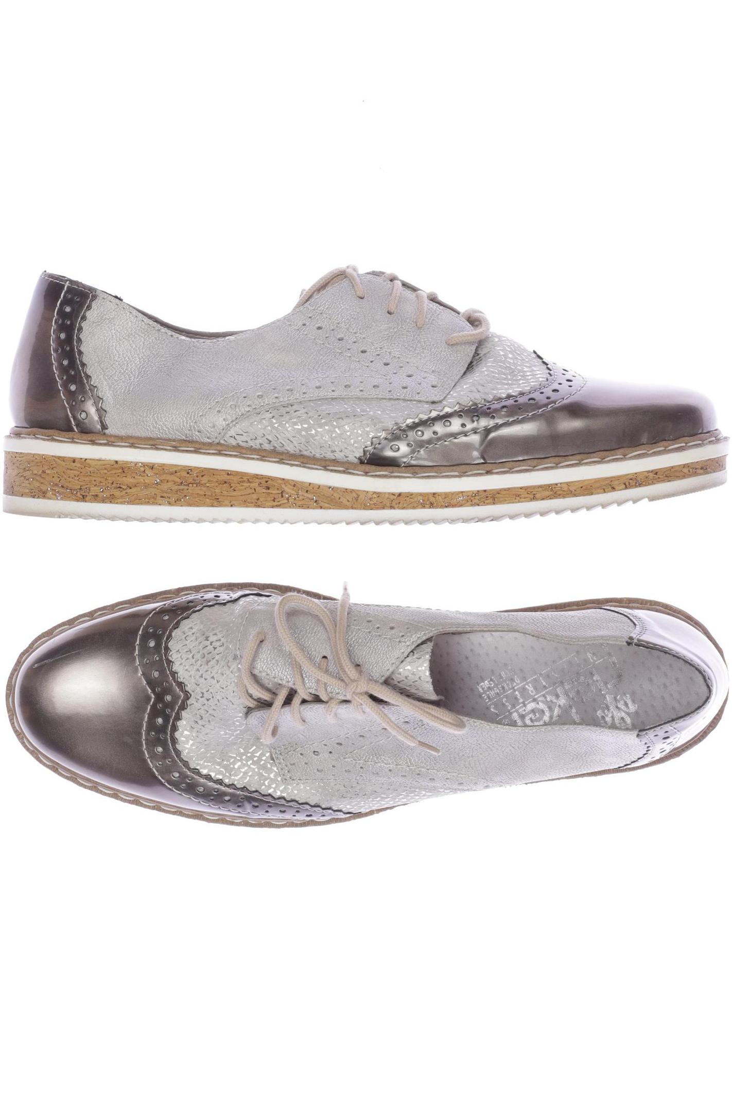 

Rieker Damen Halbschuh, grau, Gr. 41