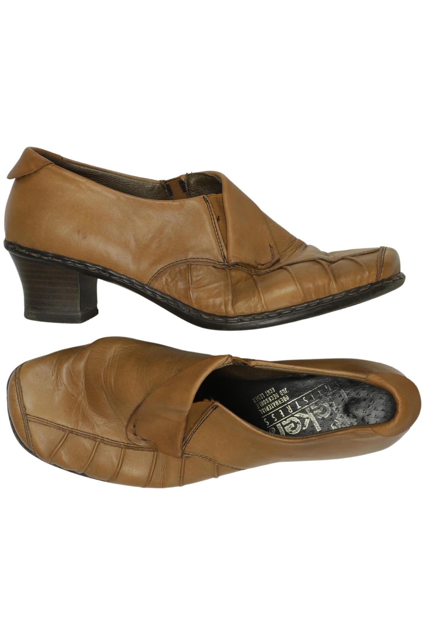 

Rieker Damen Halbschuh, beige, Gr. 38