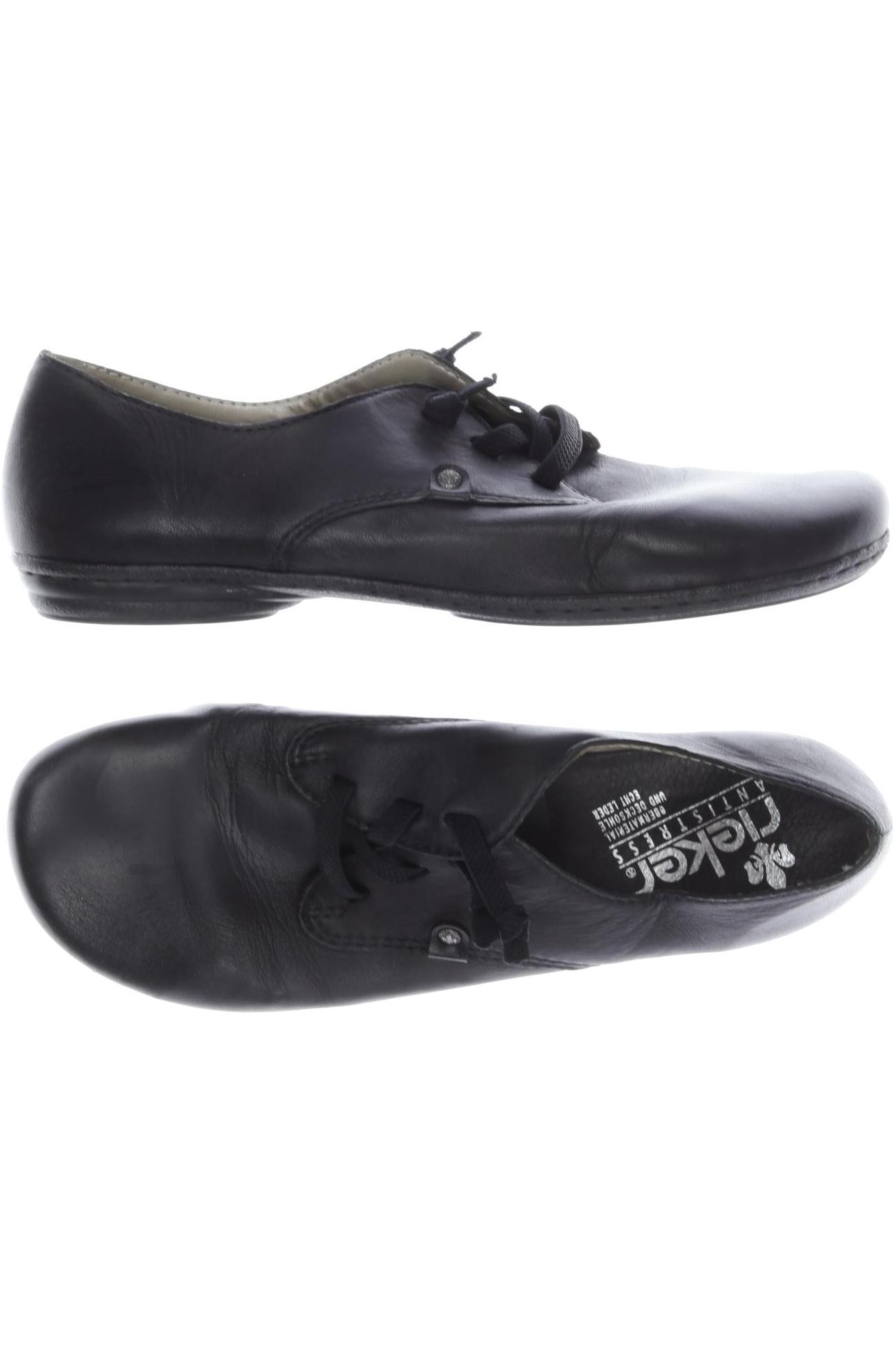 

Rieker Damen Halbschuh, schwarz, Gr. 41