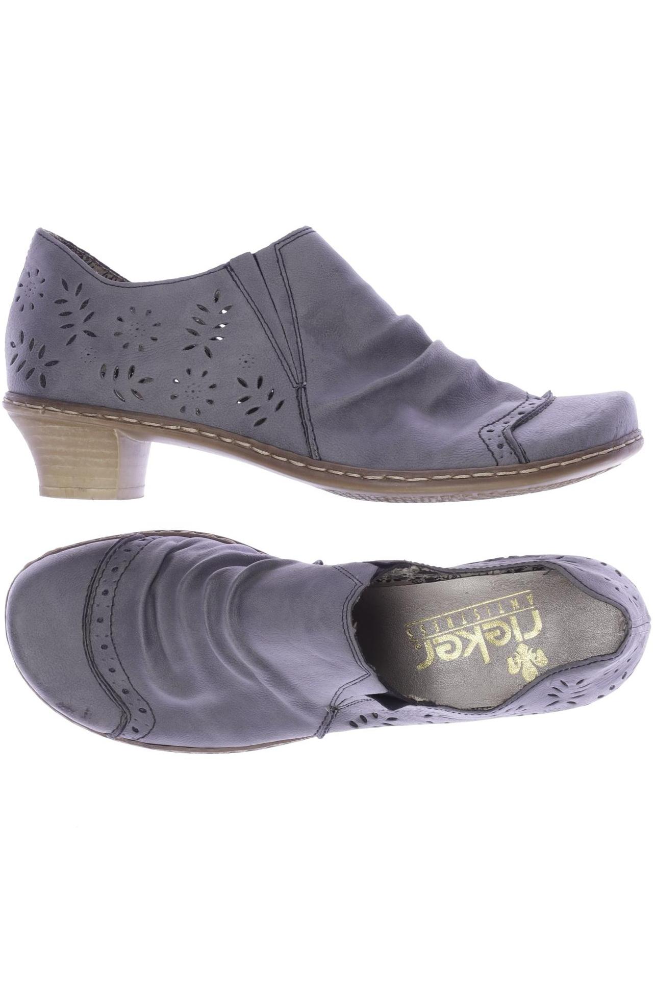 

Rieker Damen Halbschuh, grau, Gr. 39