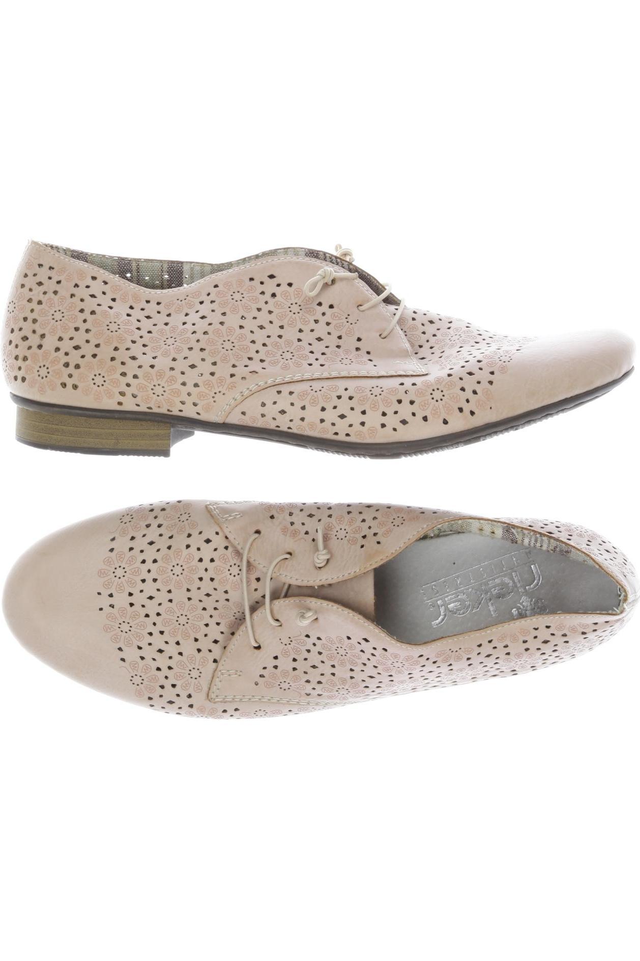 

Rieker Damen Halbschuh, beige, Gr. 41