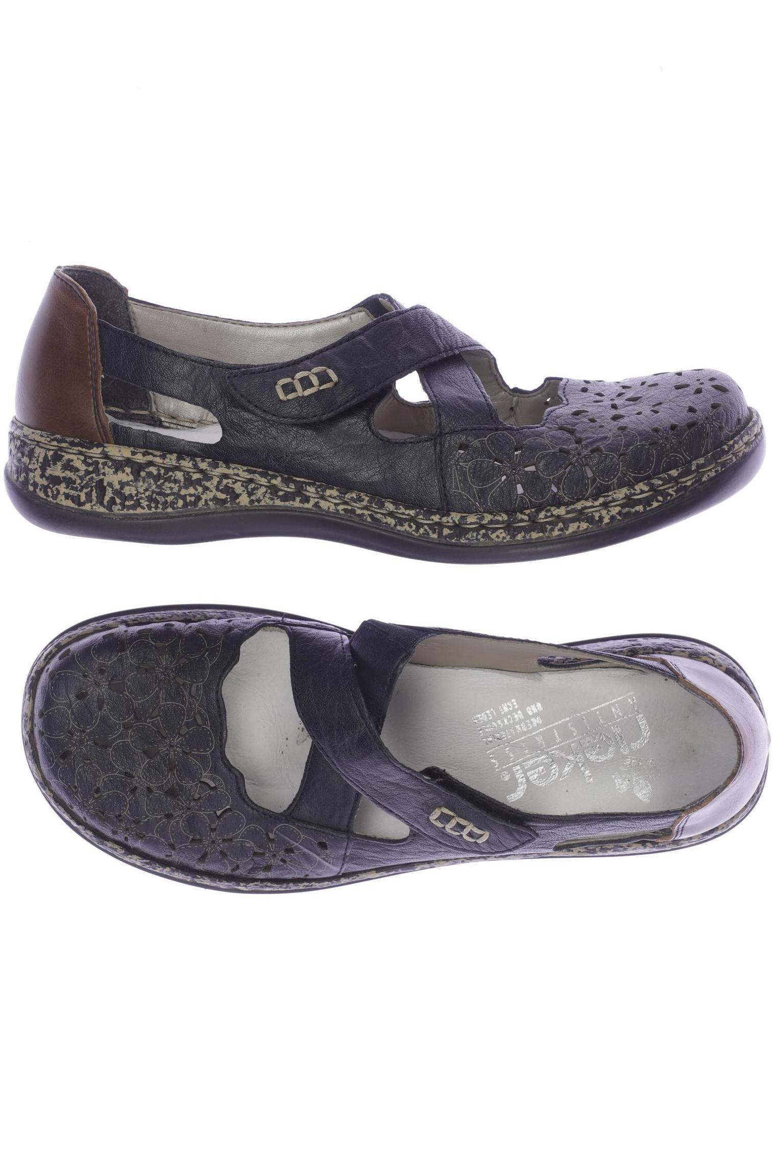 

Rieker Damen Halbschuh, marineblau, Gr. 36