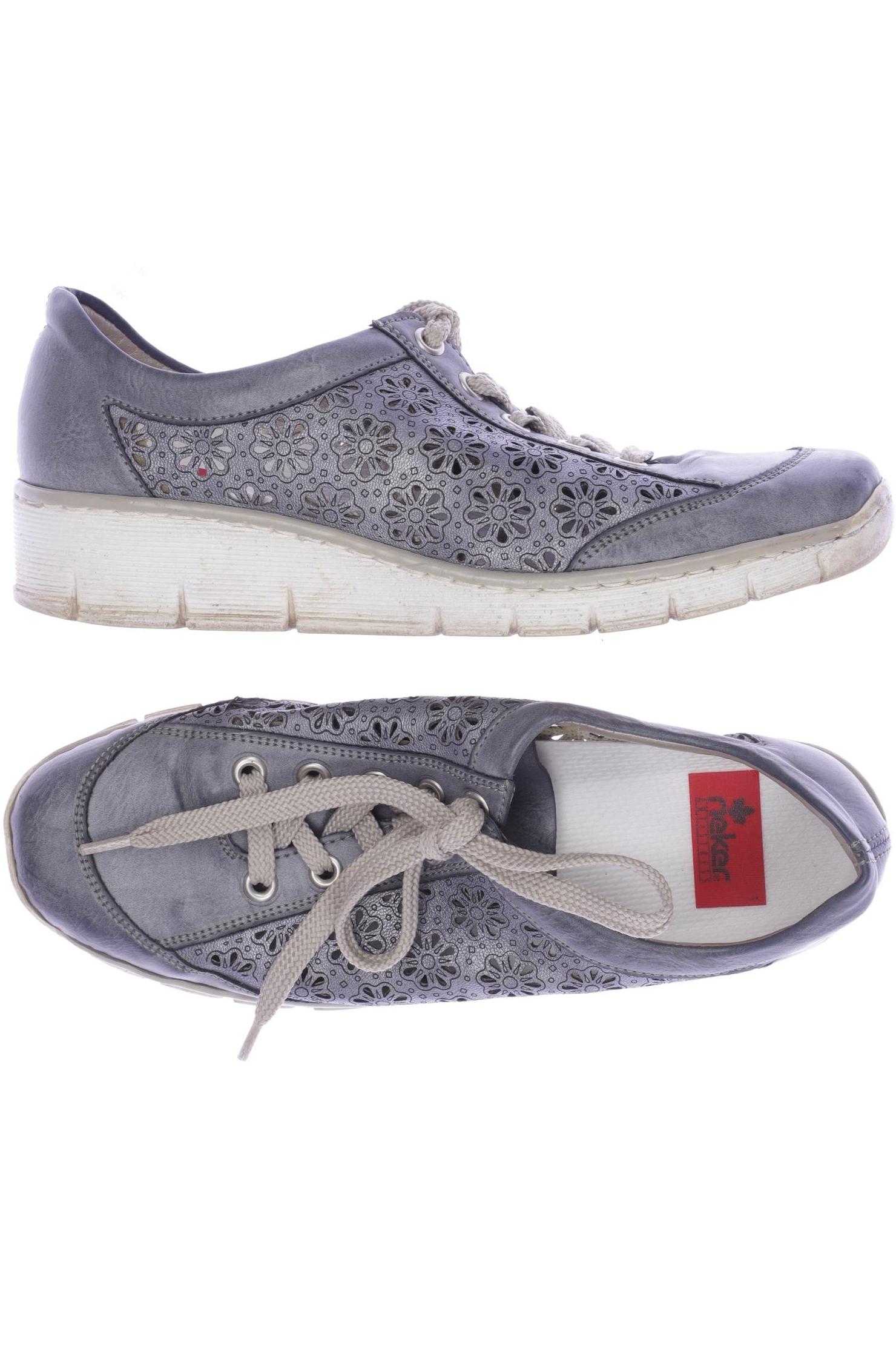 

Rieker Damen Halbschuh, grau, Gr. 38