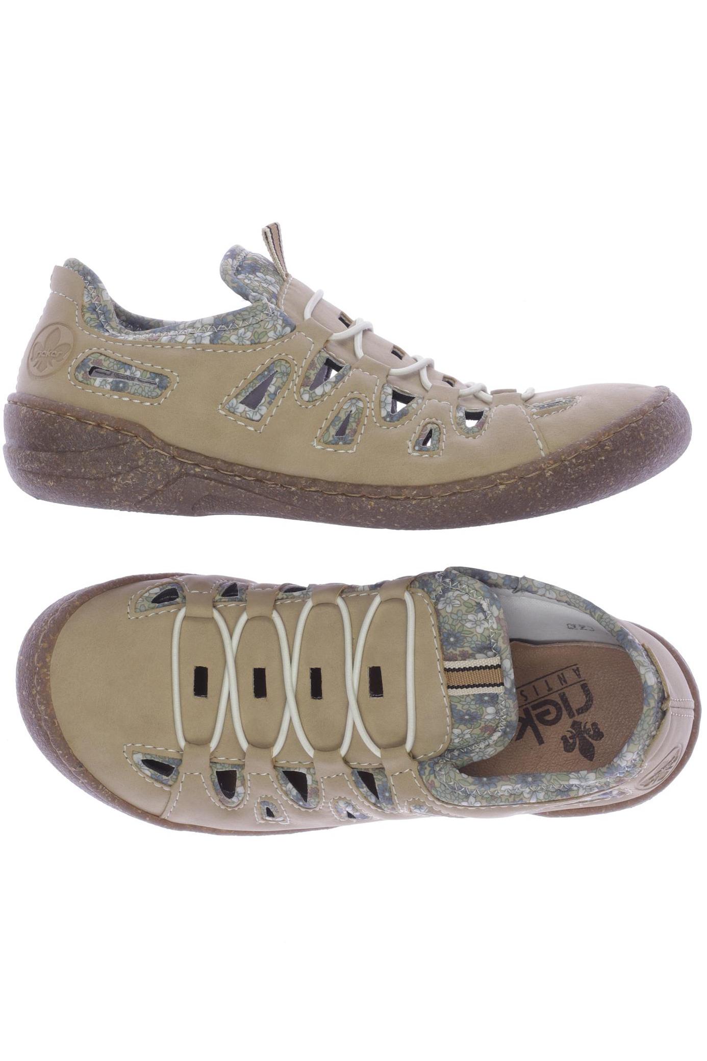 

Rieker Damen Halbschuh, beige, Gr. 37