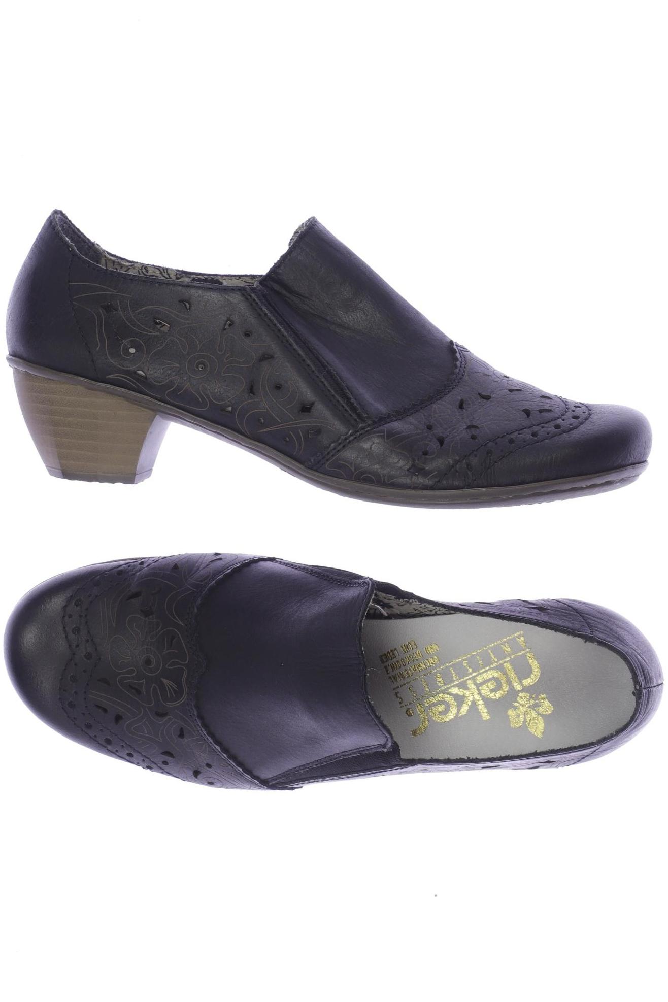 

Rieker Damen Halbschuh, schwarz, Gr. 36
