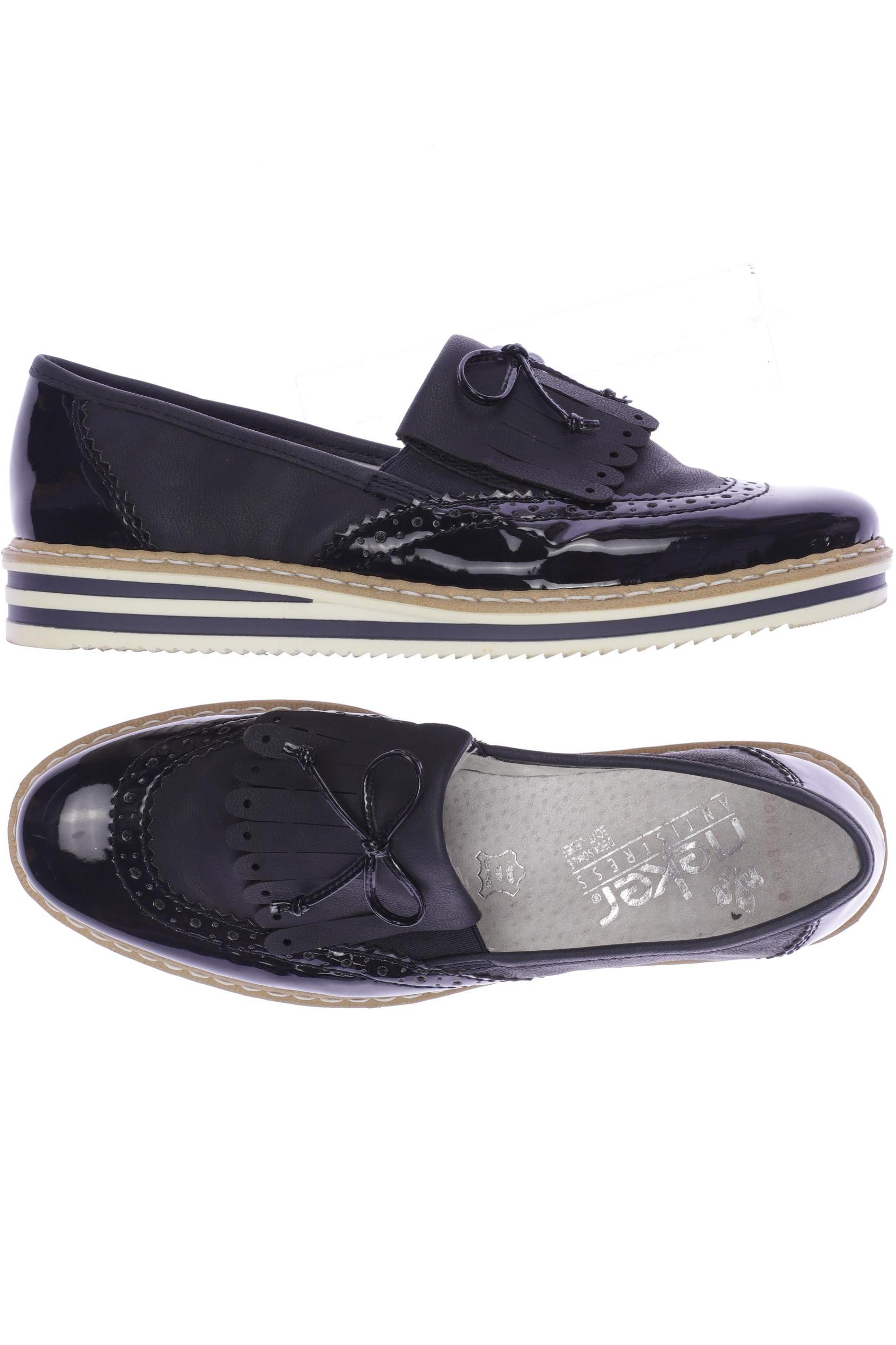 

Rieker Damen Halbschuh, marineblau, Gr. 39