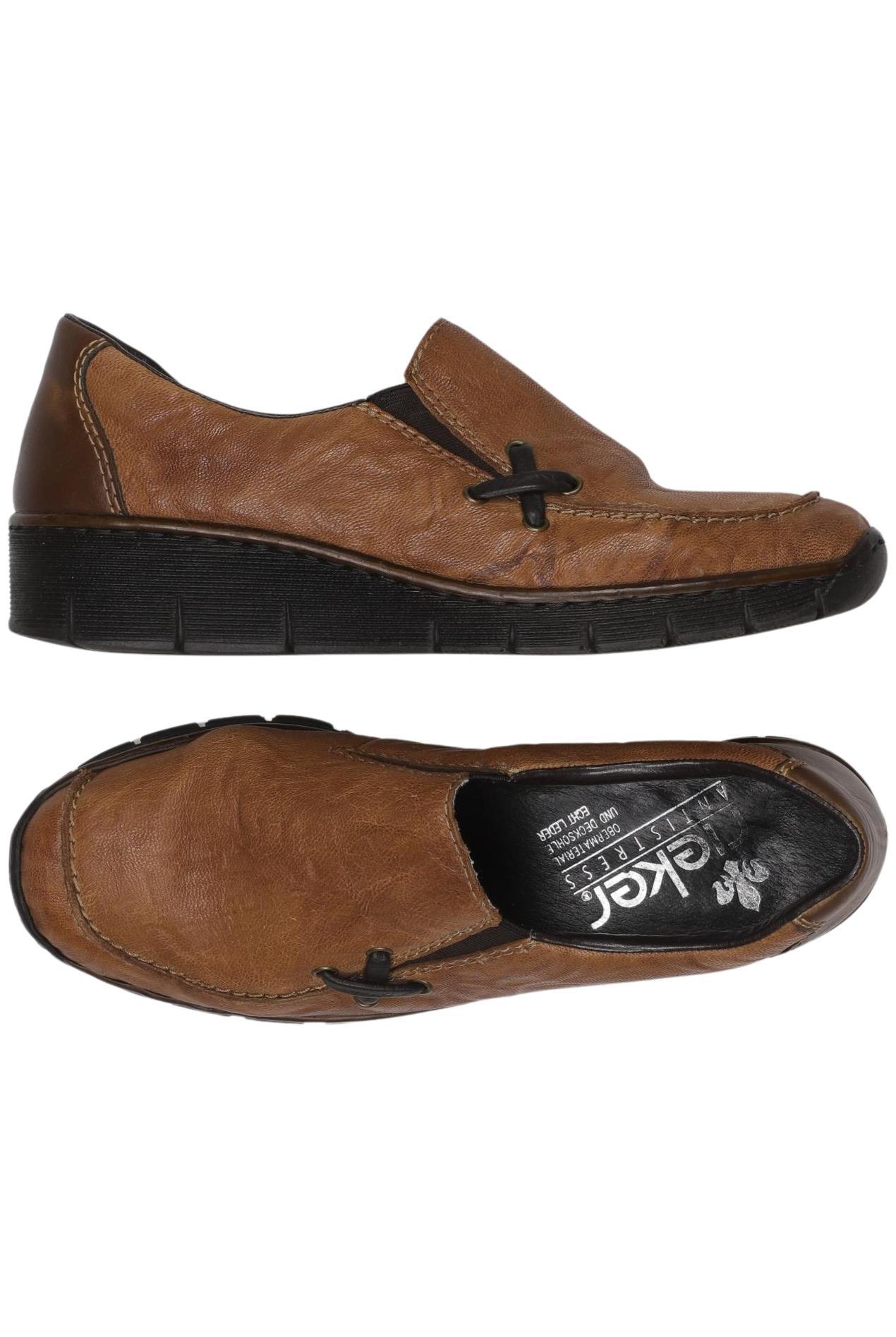 

Rieker Damen Halbschuh, braun, Gr. 37