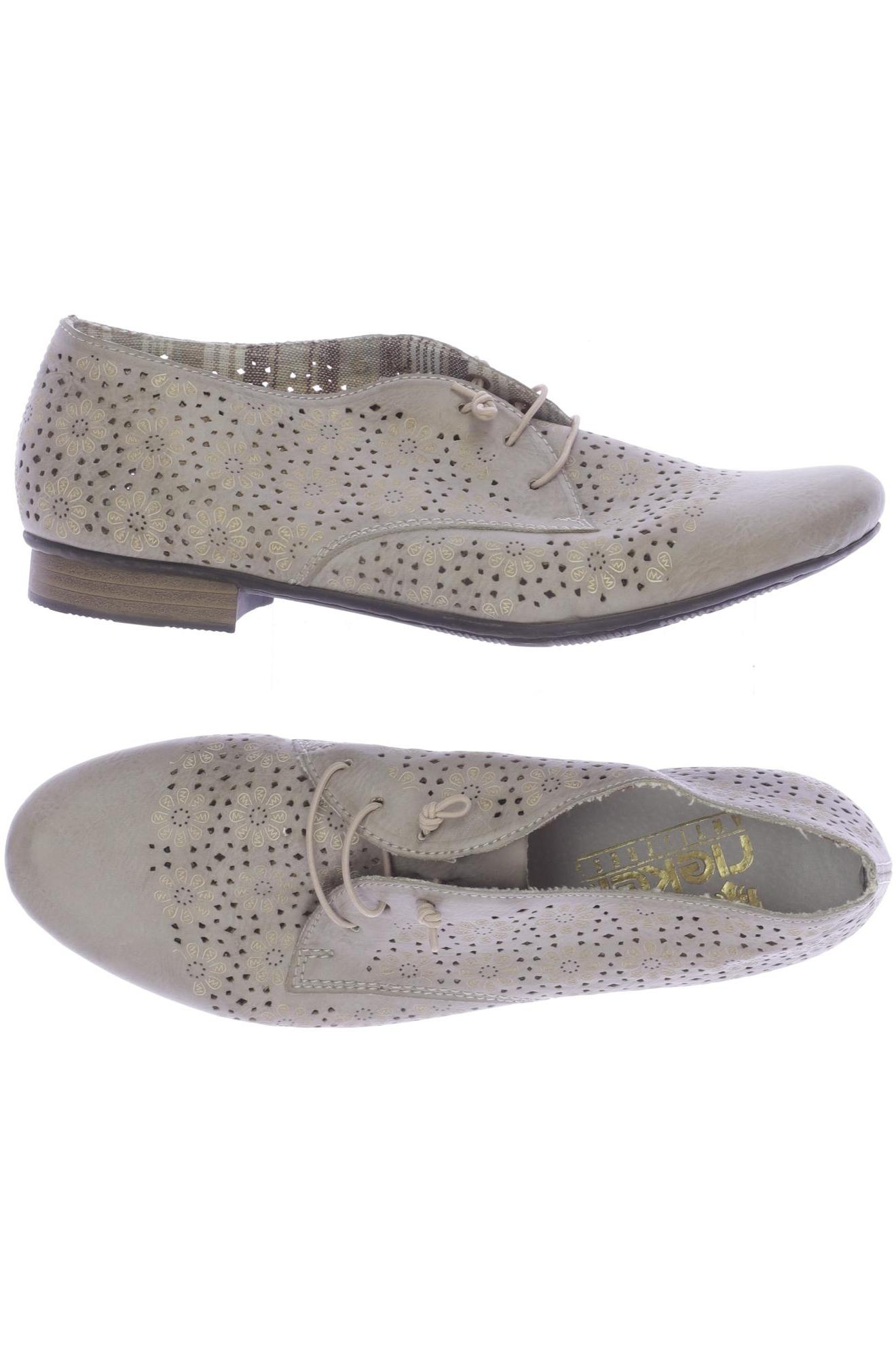 

Rieker Damen Halbschuh, beige, Gr. 39