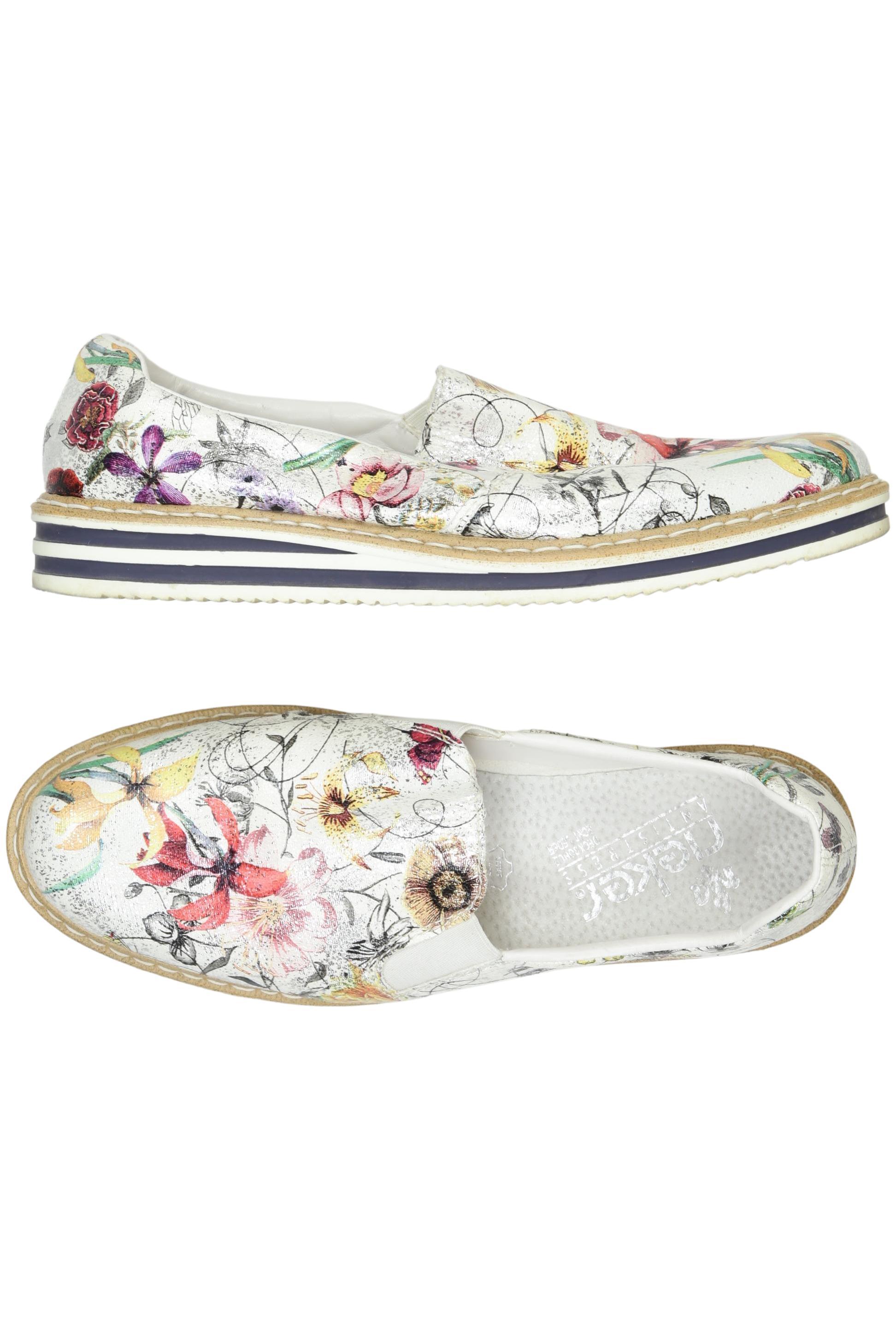 

Rieker Damen Halbschuh, weiß, Gr. 40