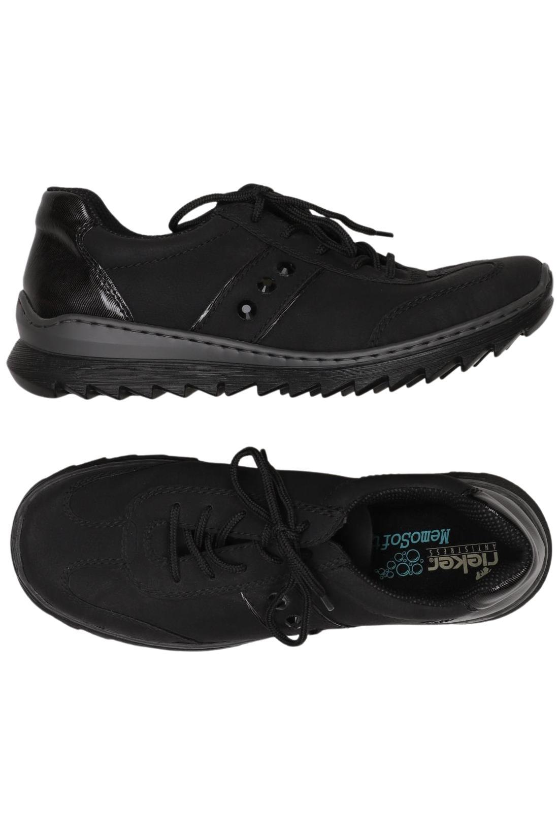 

Rieker Damen Halbschuh, schwarz, Gr. 40