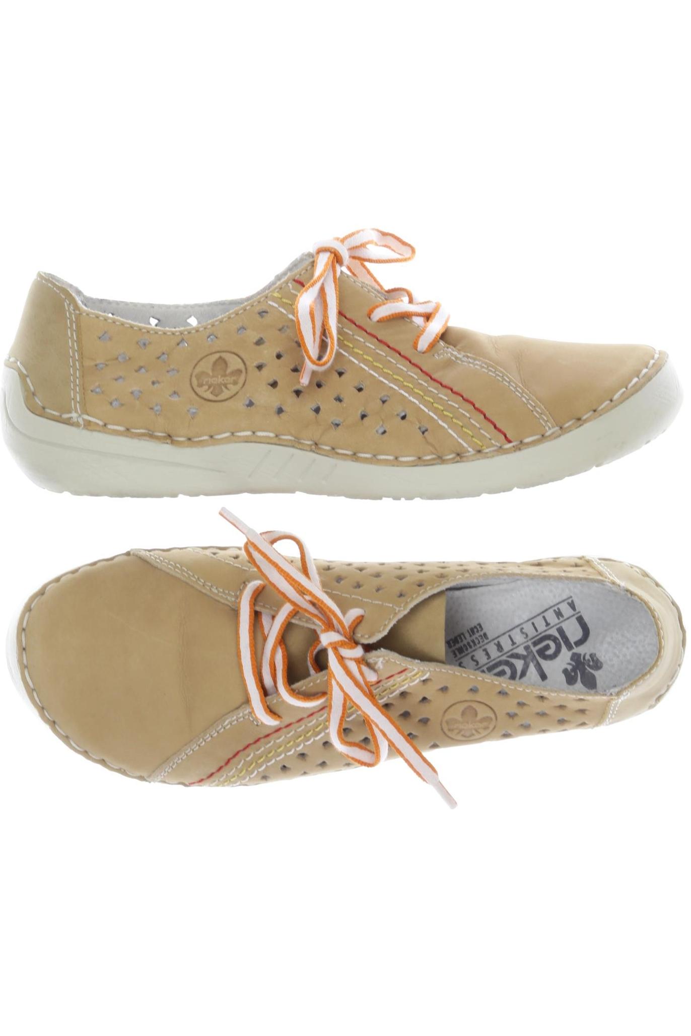 

Rieker Damen Halbschuh, beige, Gr. 38