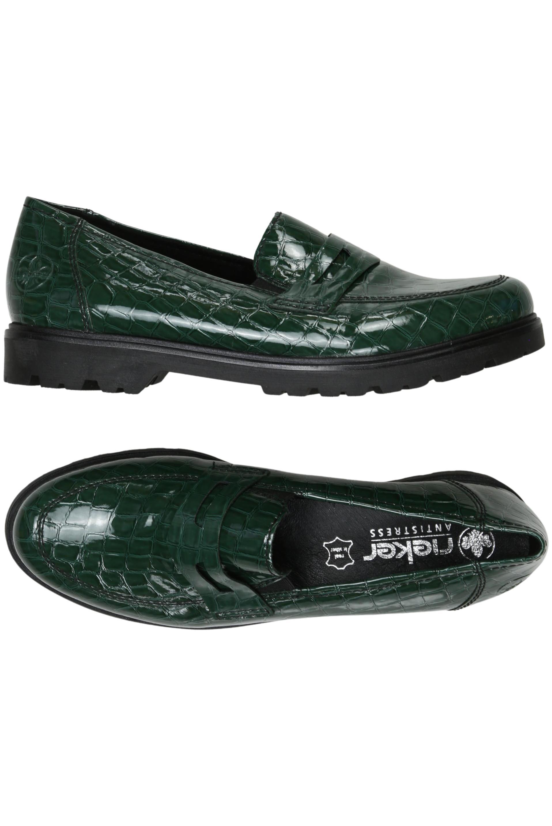 

Rieker Damen Halbschuh, grün, Gr. 41