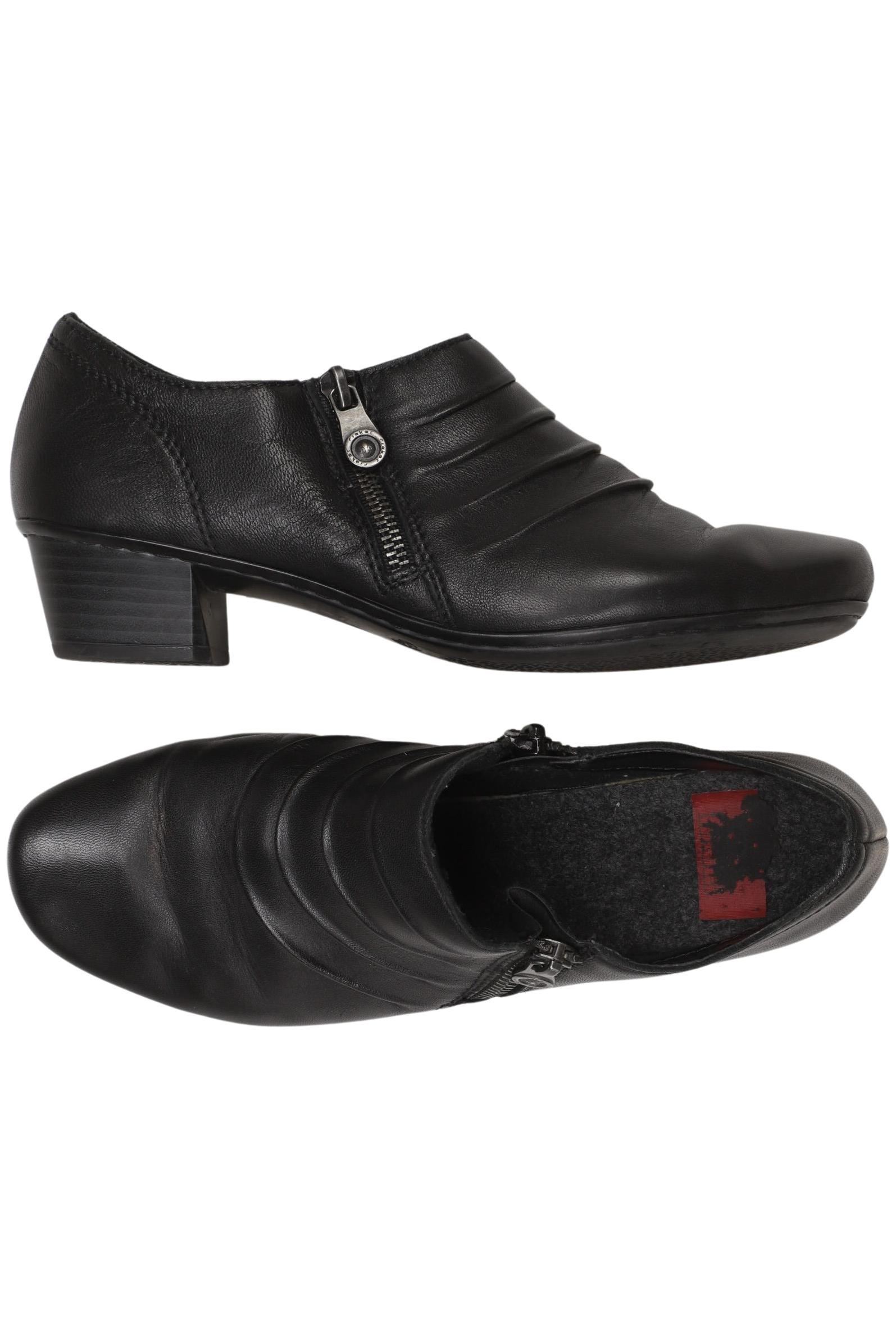 

Rieker Damen Halbschuh, schwarz, Gr. 39