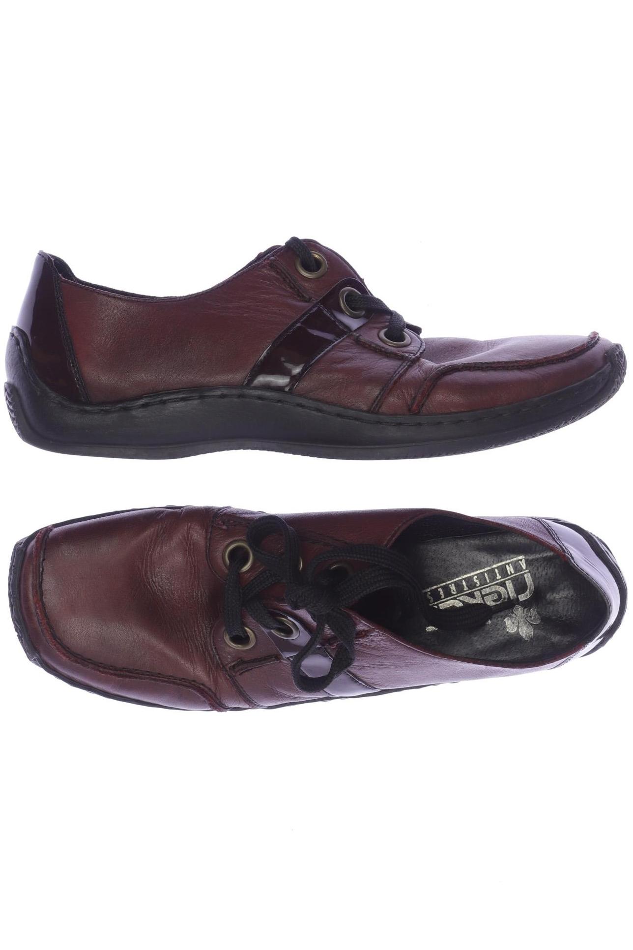 

Rieker Damen Halbschuh, bordeaux, Gr. 41