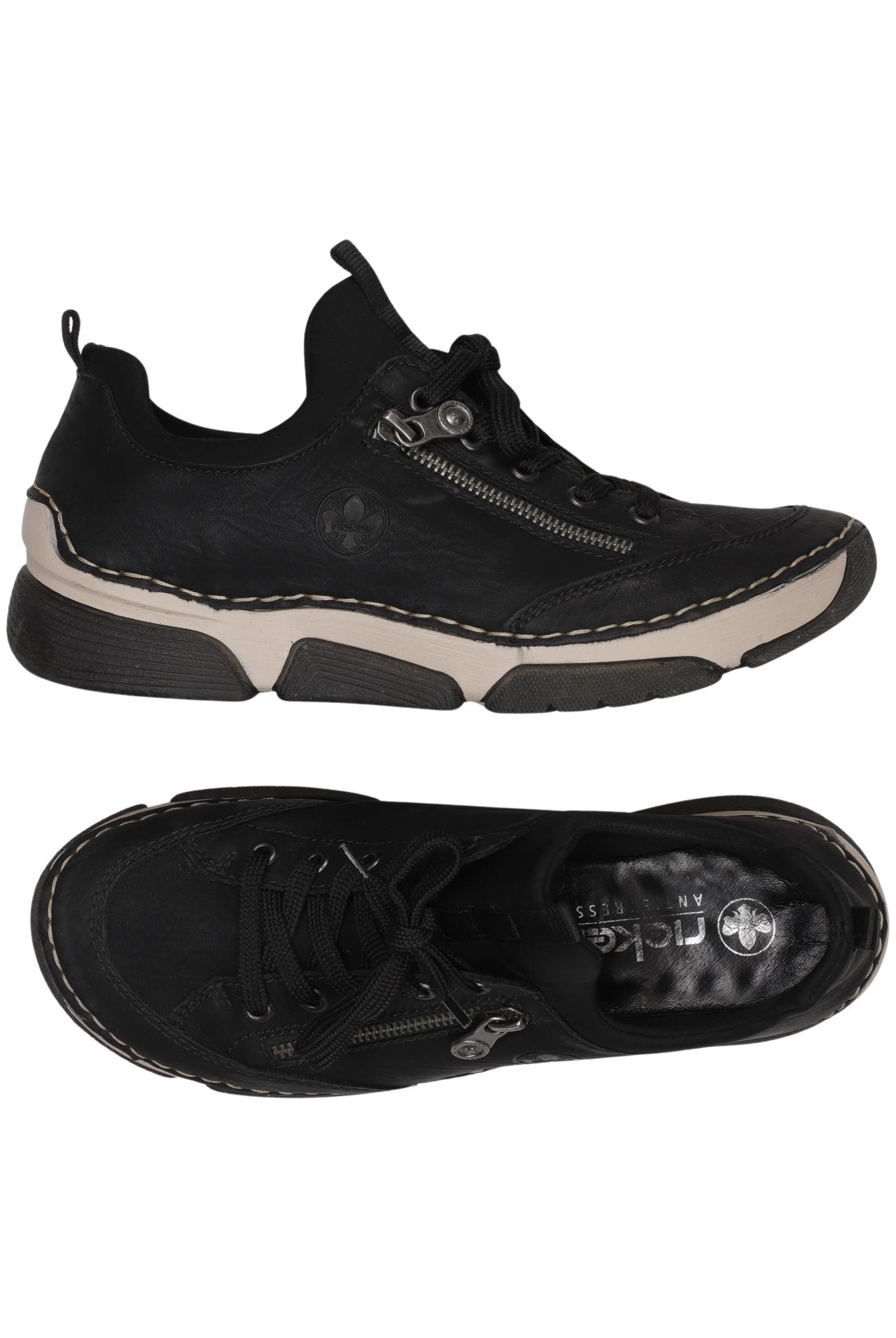 

Rieker Damen Halbschuh, schwarz, Gr. 40