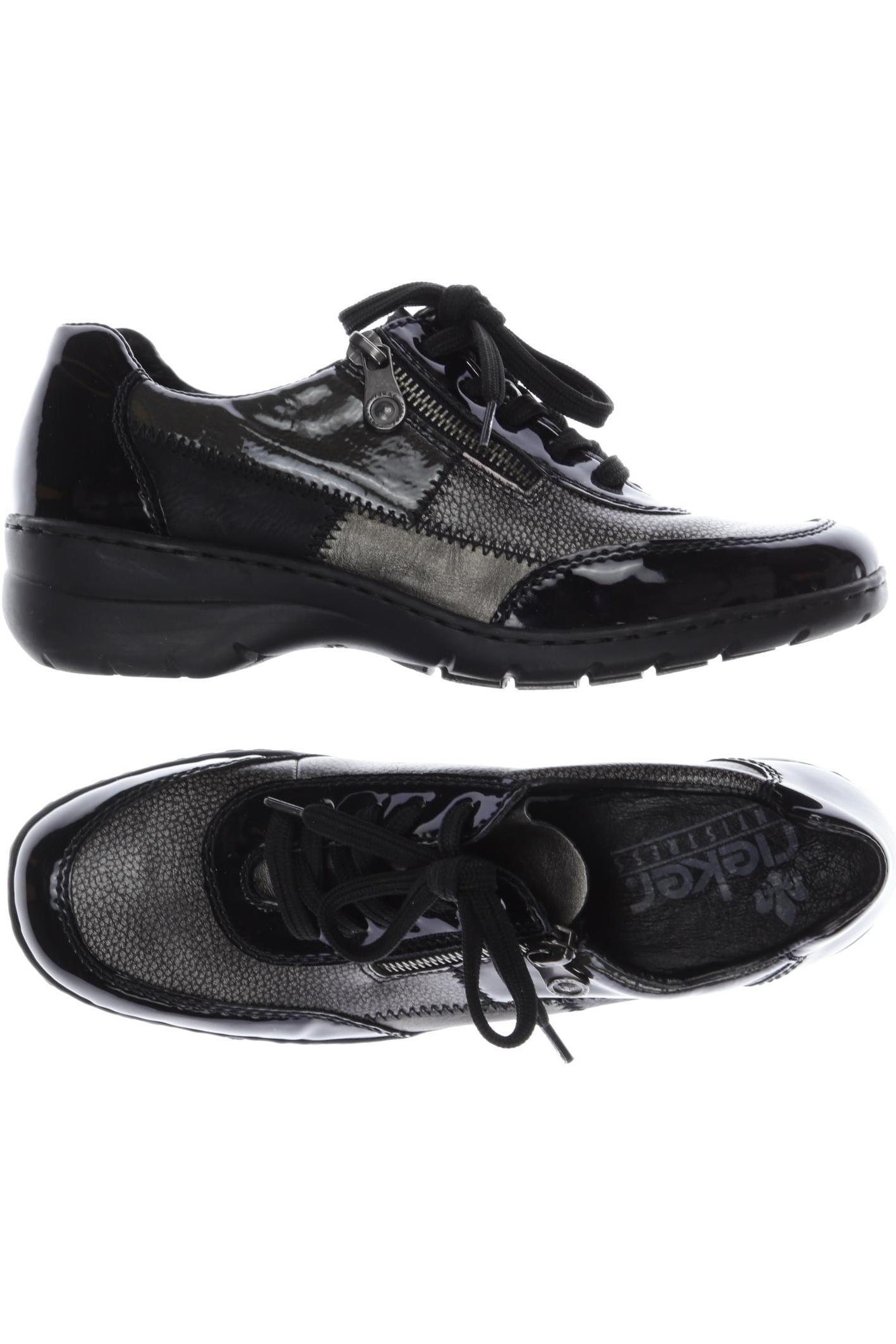 

Rieker Damen Halbschuh, schwarz, Gr. 39
