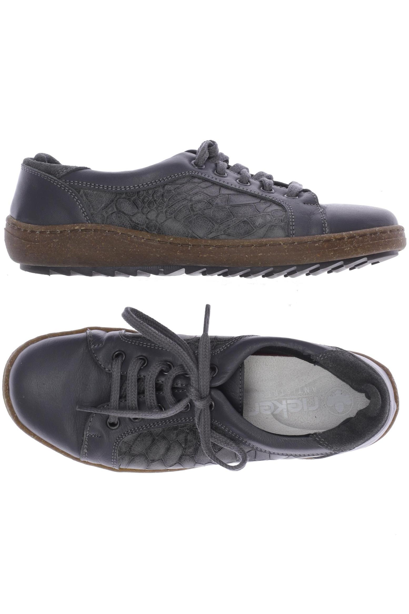 

Rieker Damen Halbschuh, grau, Gr. 38