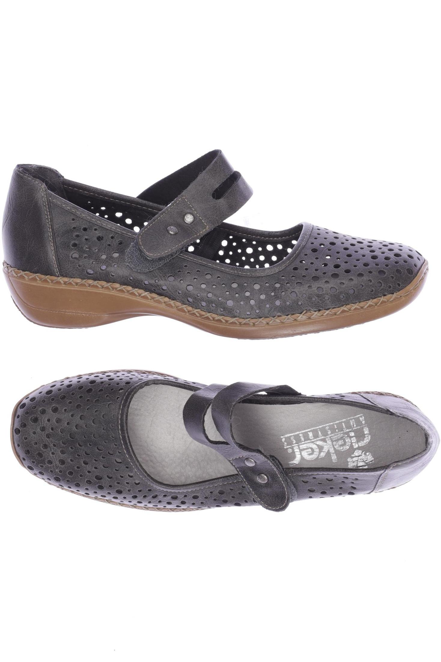 

Rieker Damen Halbschuh, grau, Gr. 39