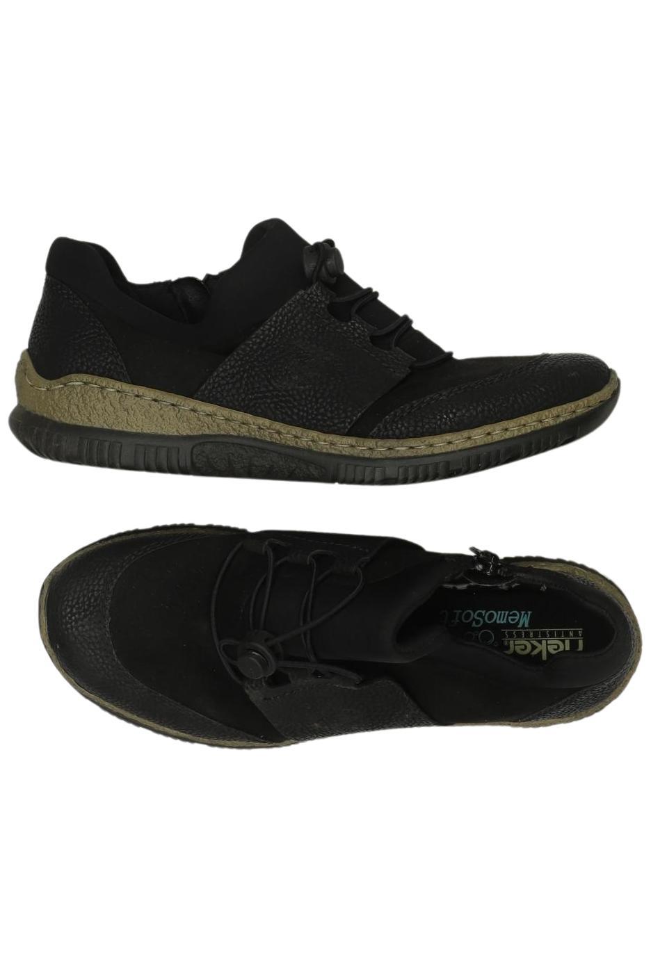 

Rieker Damen Halbschuh, schwarz, Gr. 38