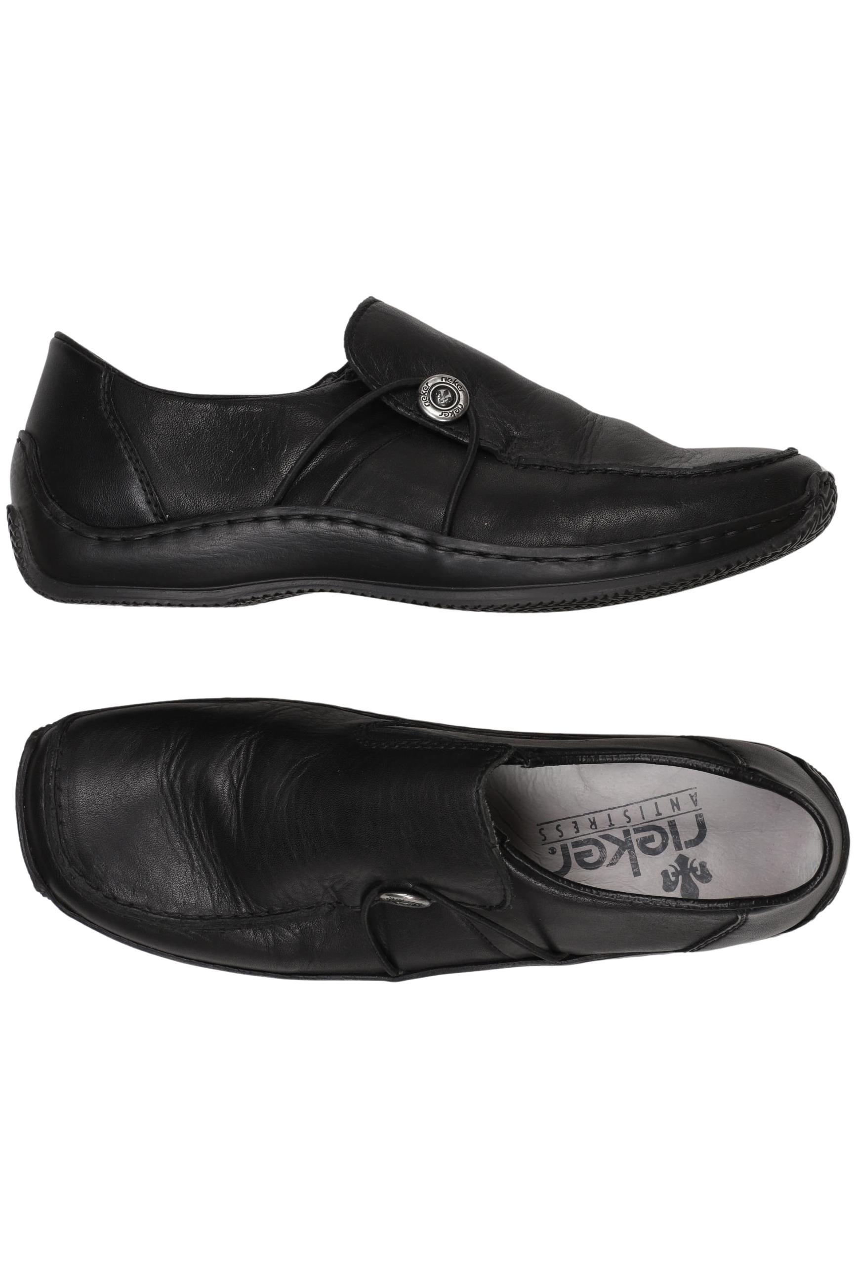 

Rieker Damen Halbschuh, schwarz, Gr. 39