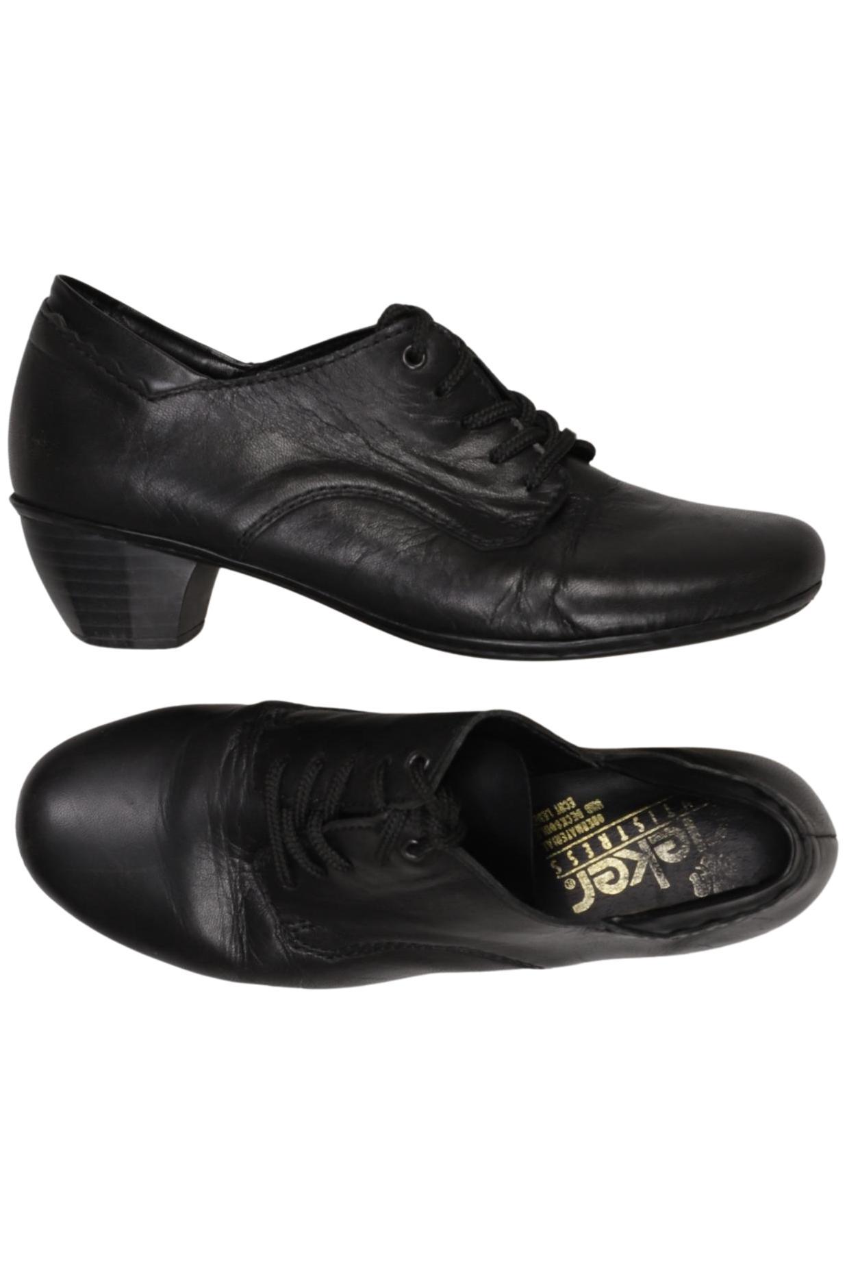 

Rieker Damen Halbschuh, schwarz, Gr. 37