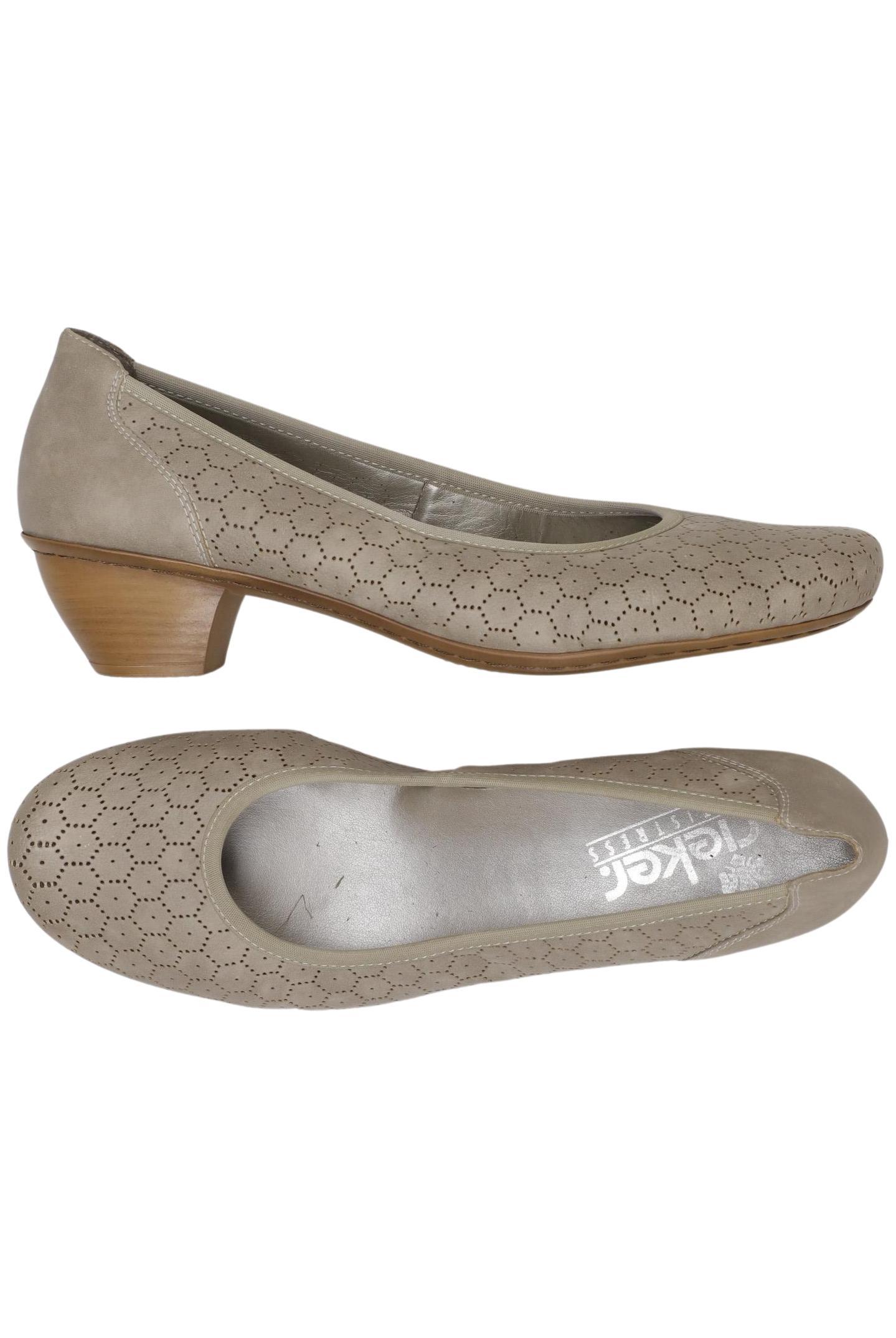 

Rieker Damen Halbschuh, beige, Gr. 41