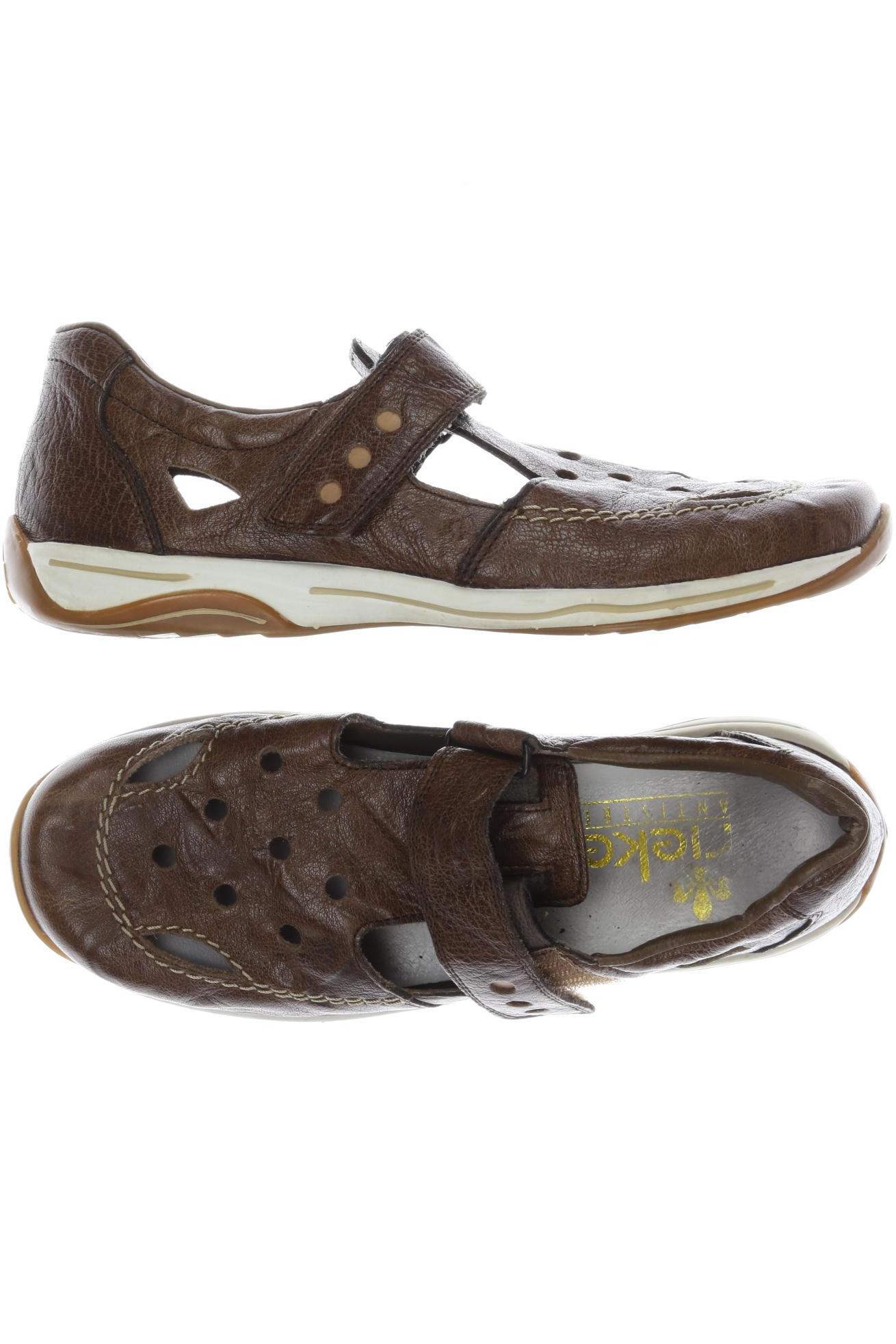 

Rieker Damen Halbschuh, braun, Gr. 36