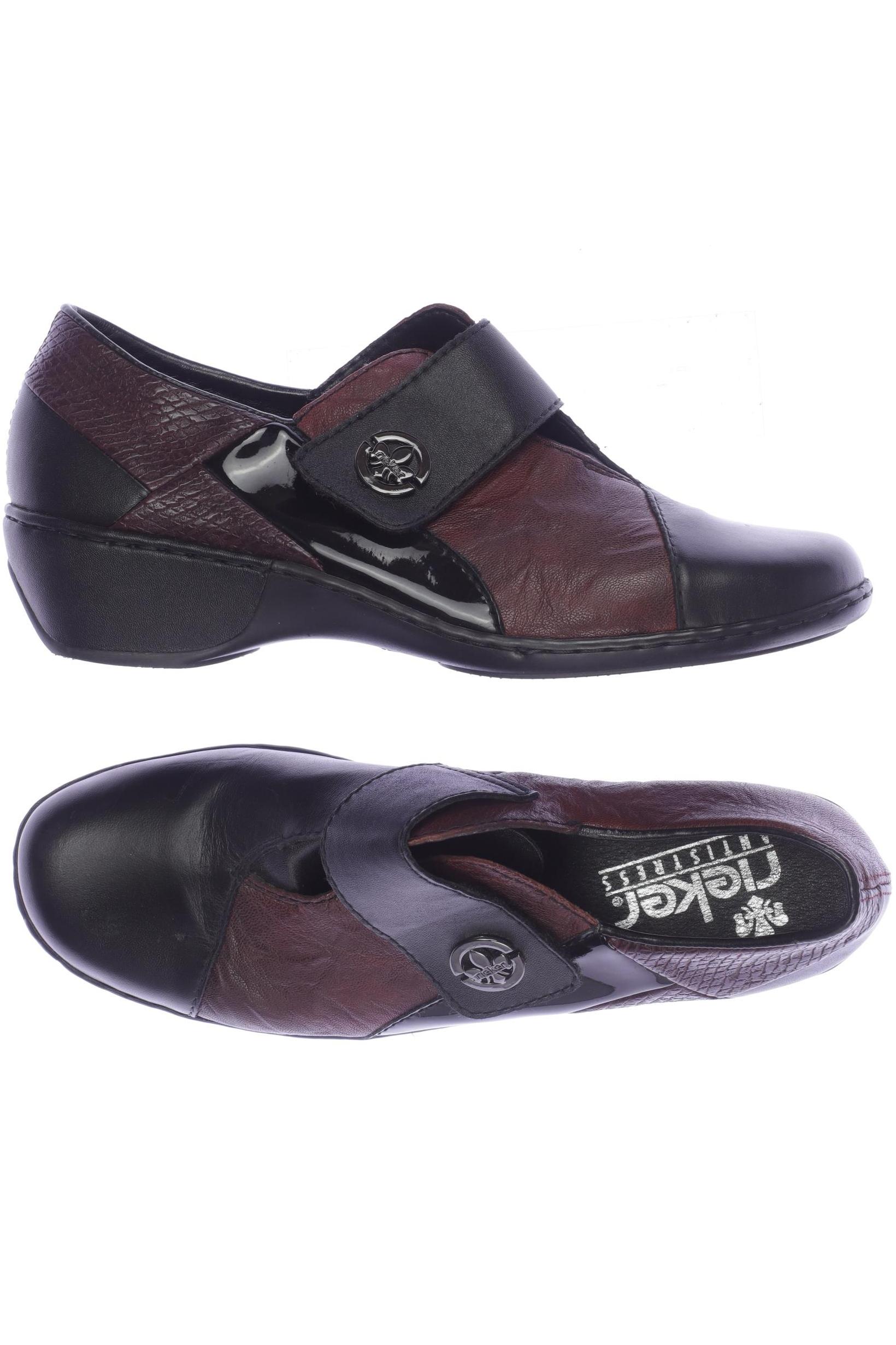 

Rieker Damen Halbschuh, bordeaux, Gr. 40