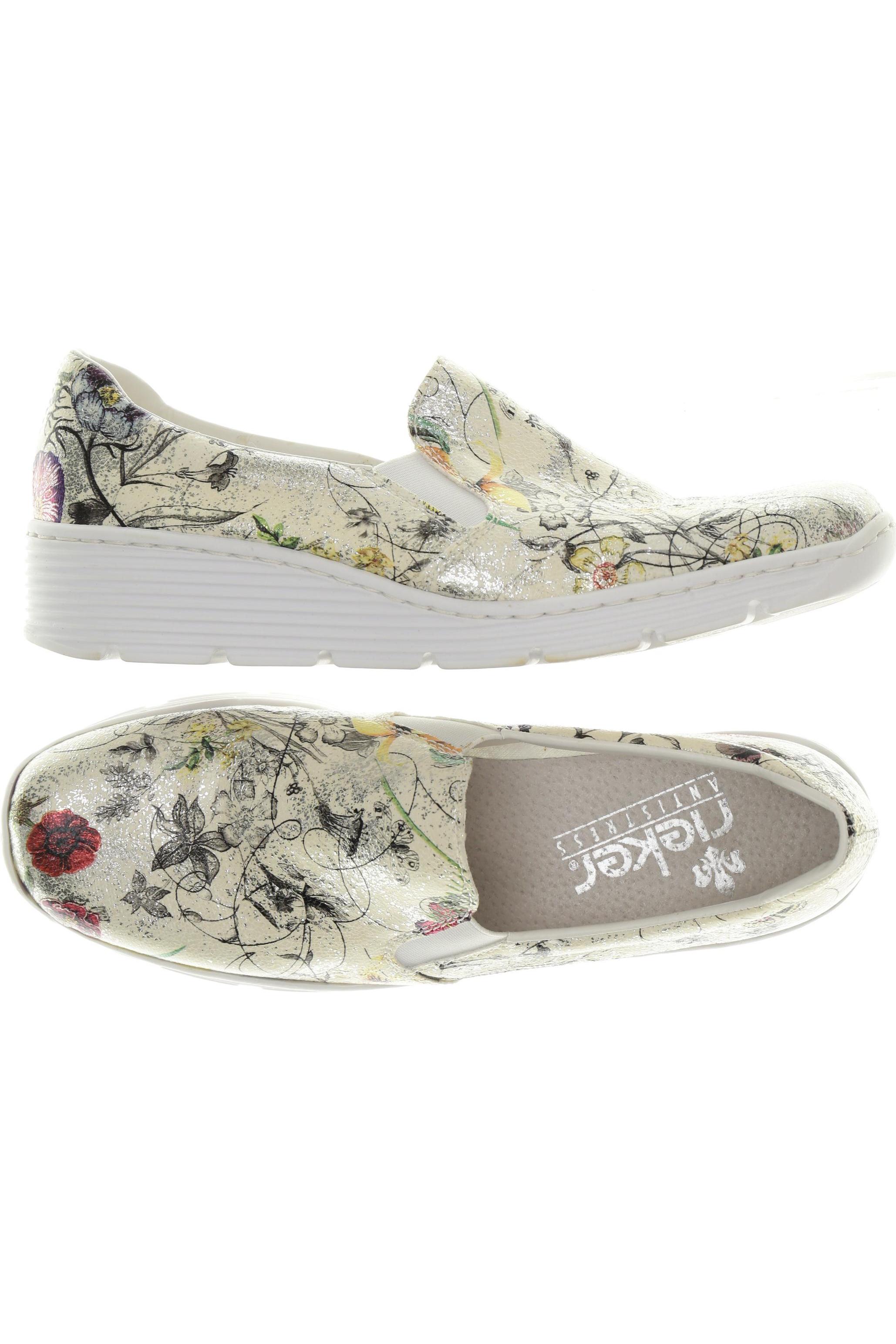 

Rieker Damen Halbschuh, cremeweiß, Gr. 40