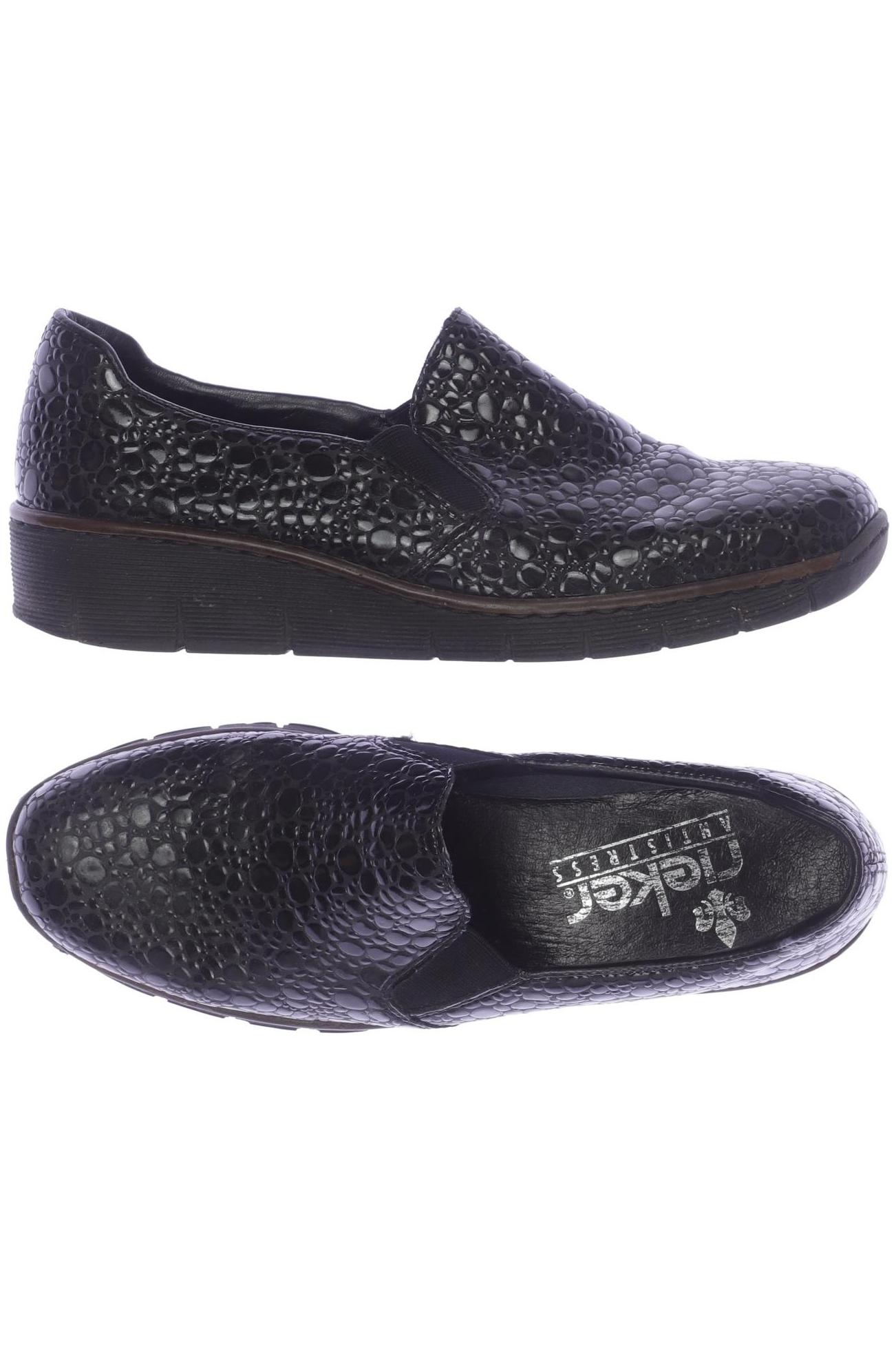 

Rieker Damen Halbschuh, schwarz, Gr. 37