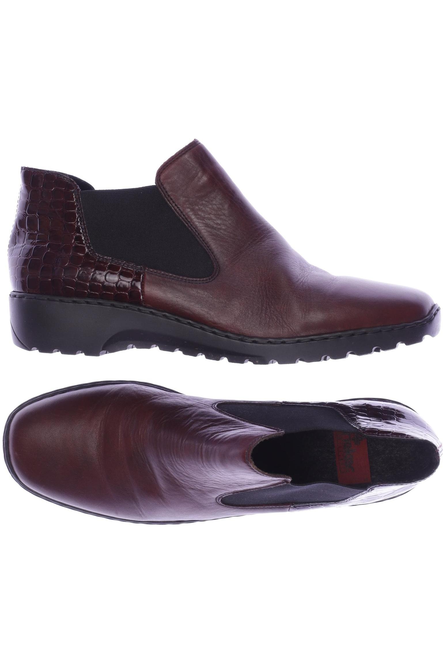 

Rieker Damen Halbschuh, bordeaux, Gr. 40