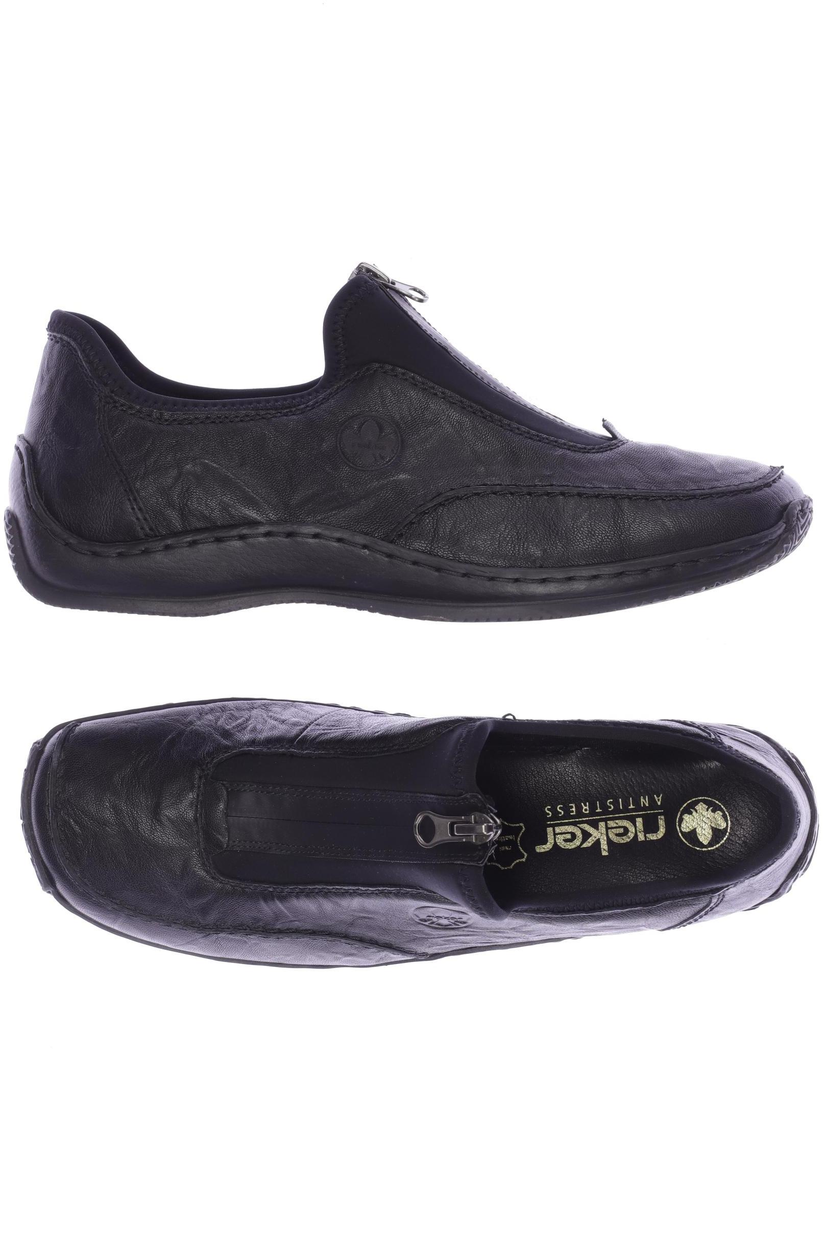 

Rieker Damen Halbschuh, schwarz, Gr. 41