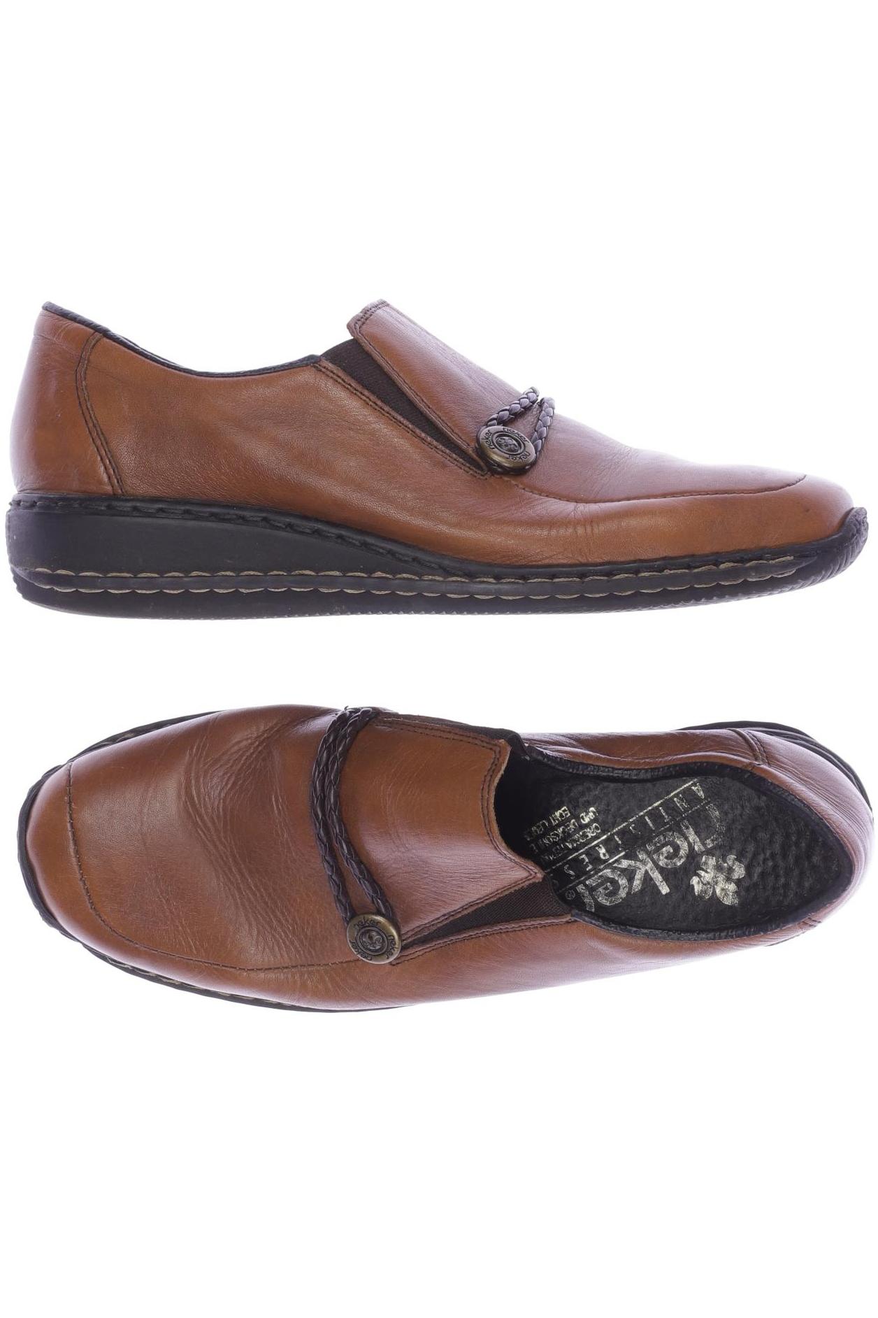 

Rieker Damen Halbschuh, braun, Gr. 37