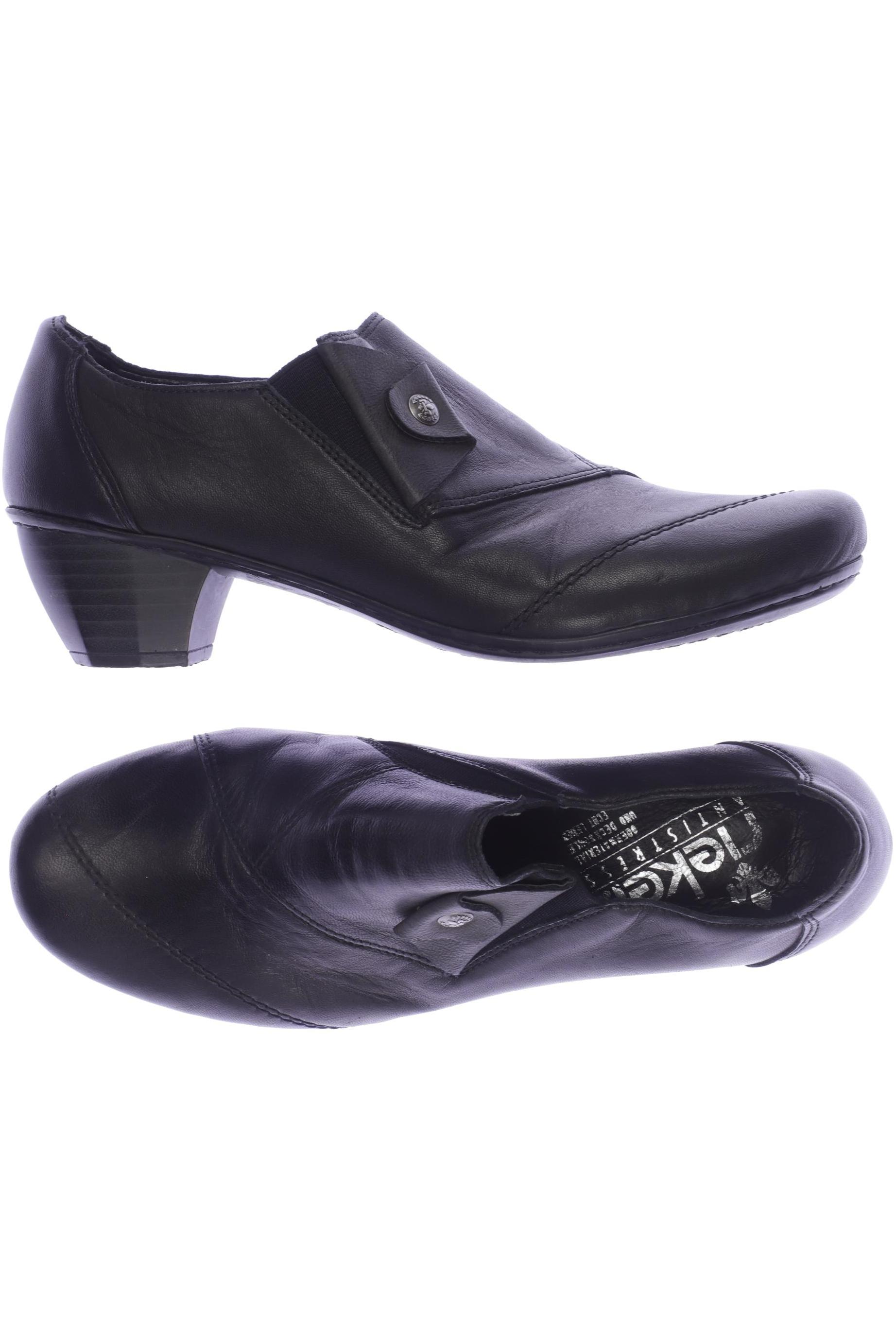 

Rieker Damen Halbschuh, schwarz