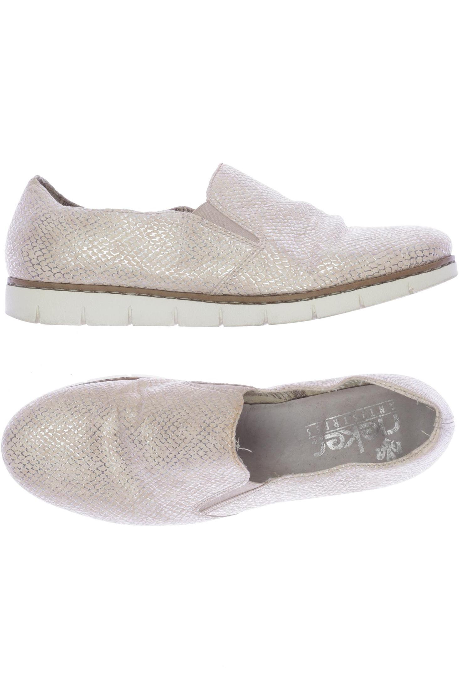 

Rieker Damen Halbschuh, beige, Gr. 39