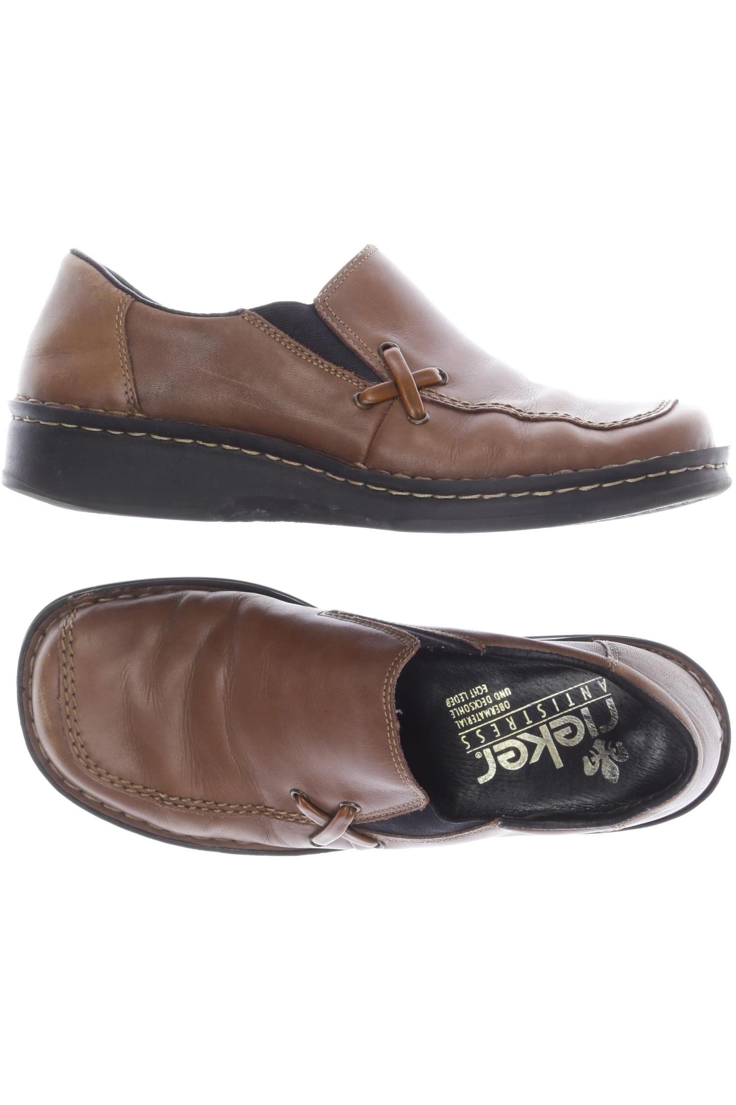 

Rieker Damen Halbschuh, braun, Gr. 36