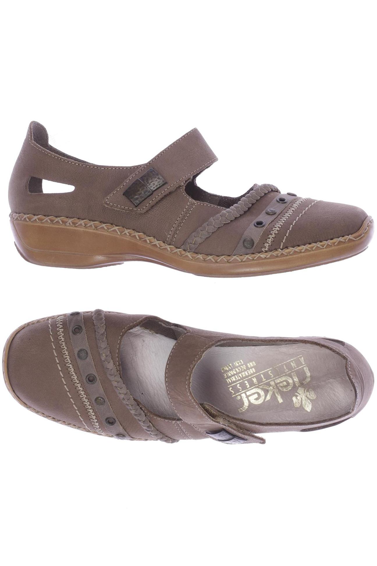 

Rieker Damen Halbschuh, braun, Gr. 37