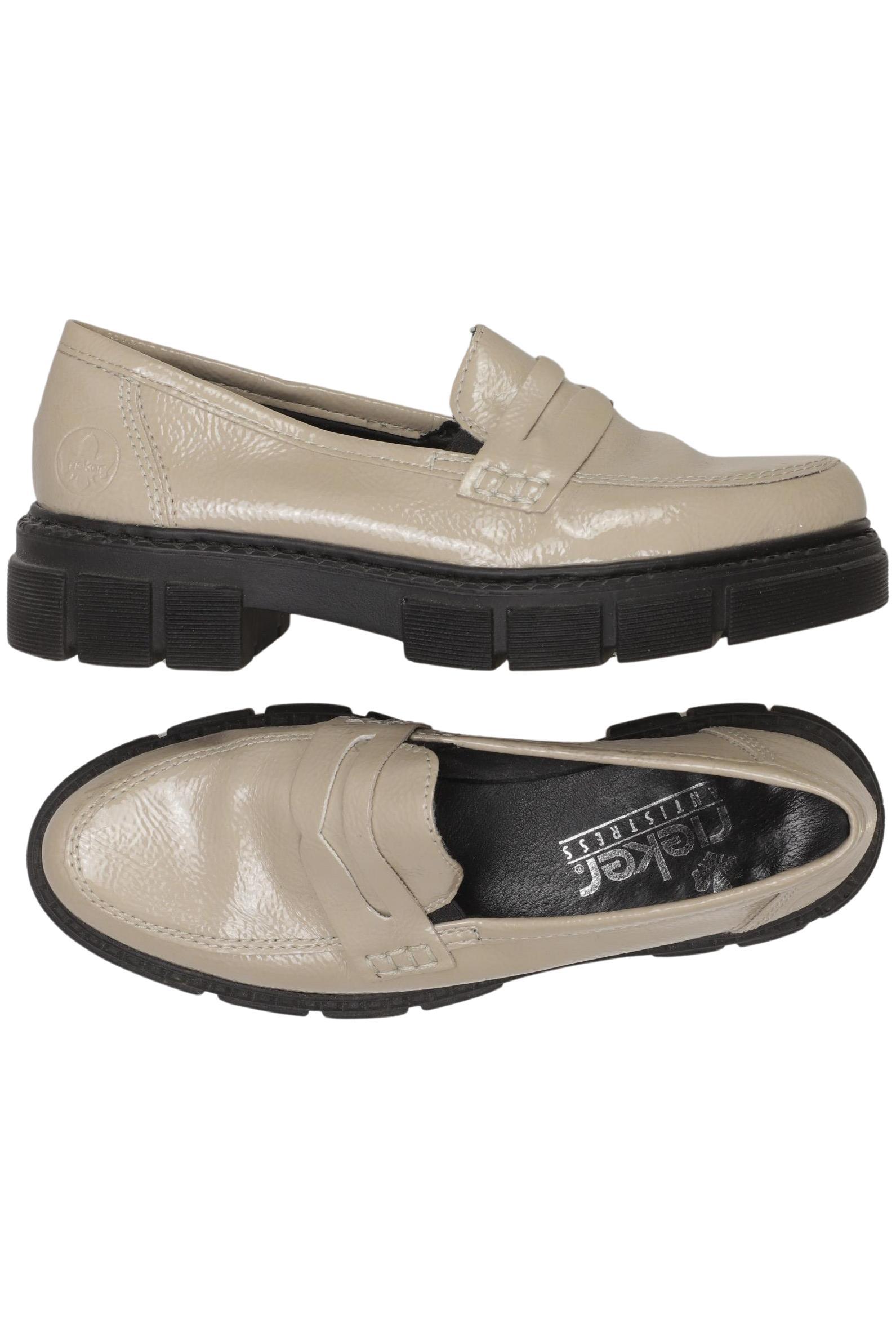 

Rieker Damen Halbschuh, beige, Gr. 38