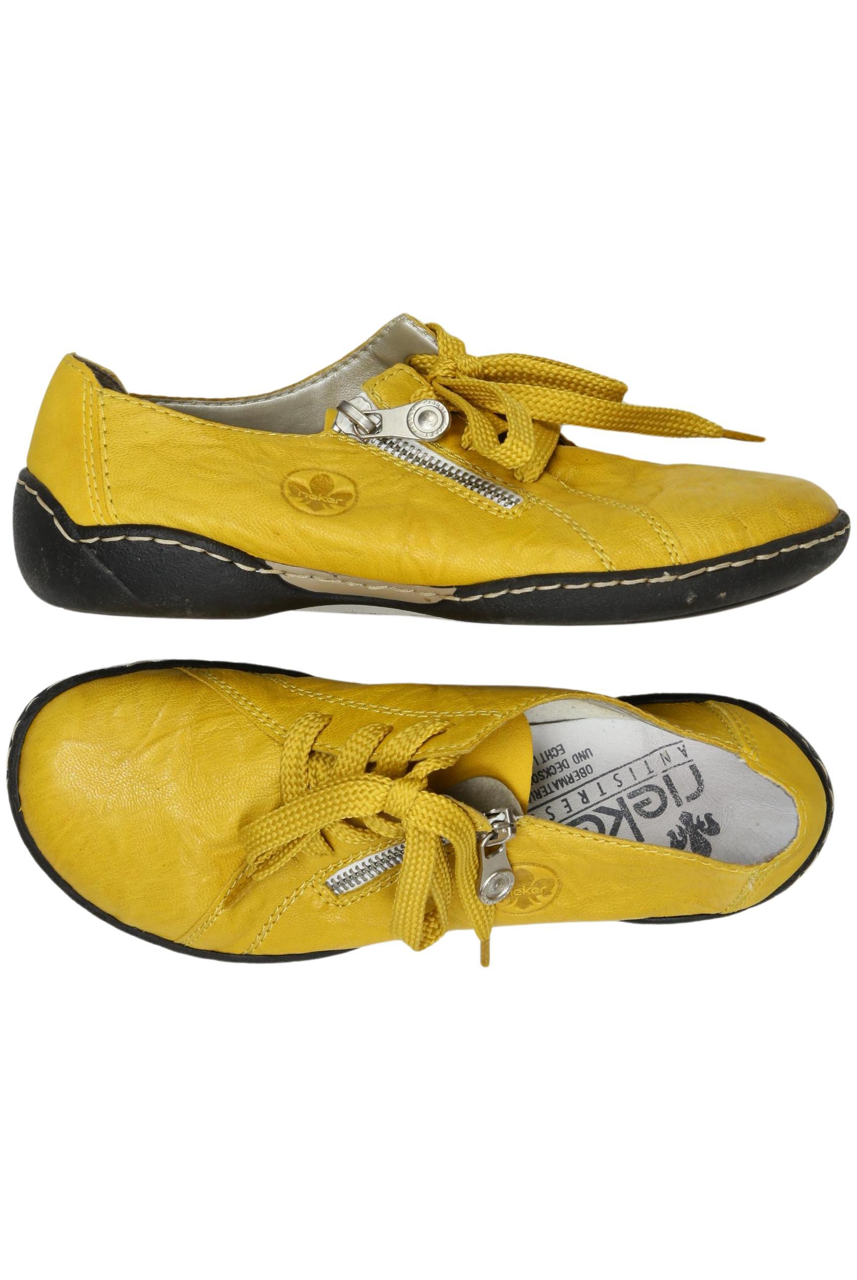 

Rieker Damen Halbschuh, gelb, Gr. 36