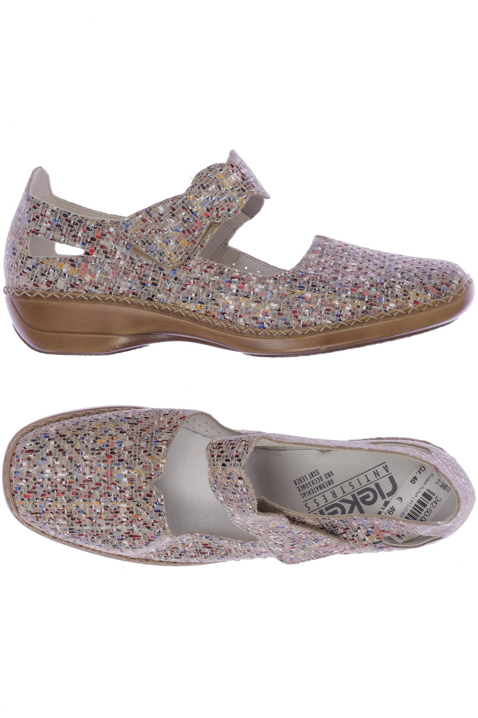 

Rieker Damen Halbschuh, beige, Gr. 40