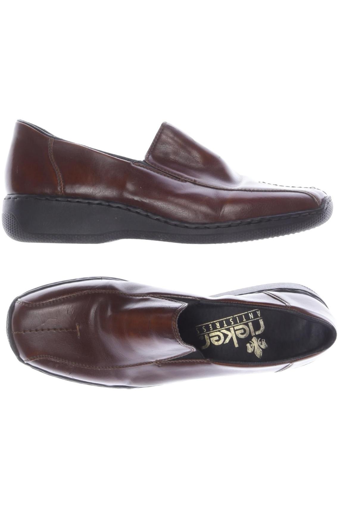 

Rieker Damen Halbschuh, braun, Gr. 38