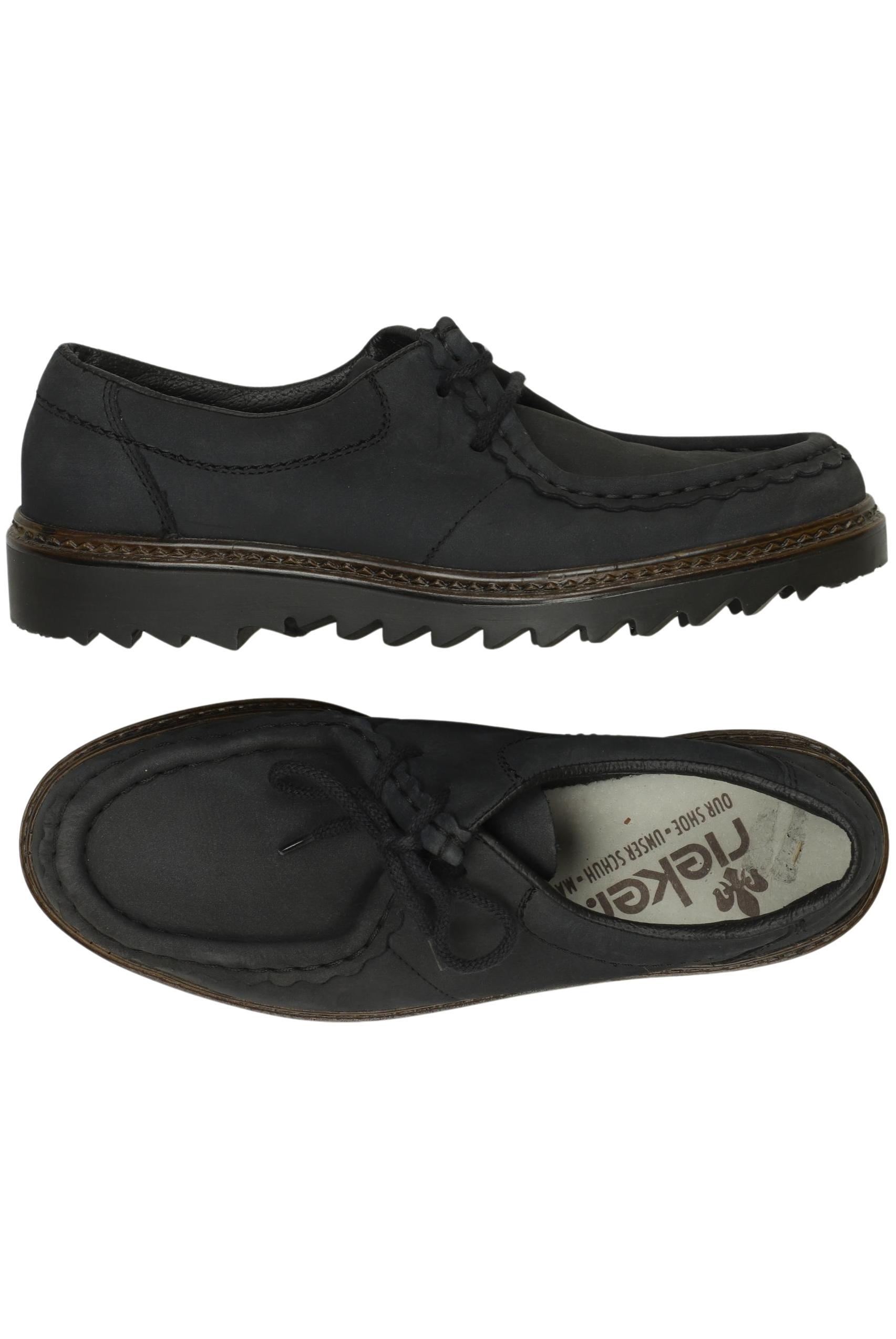

Rieker Damen Halbschuh, schwarz, Gr. 3.5