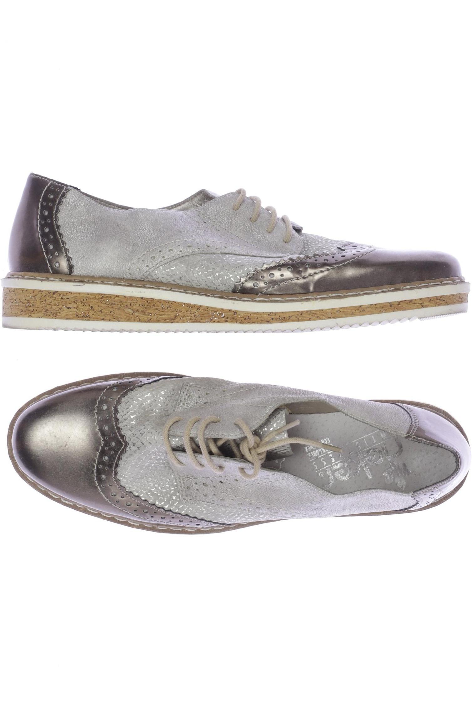

Rieker Damen Halbschuh, grau, Gr. 39
