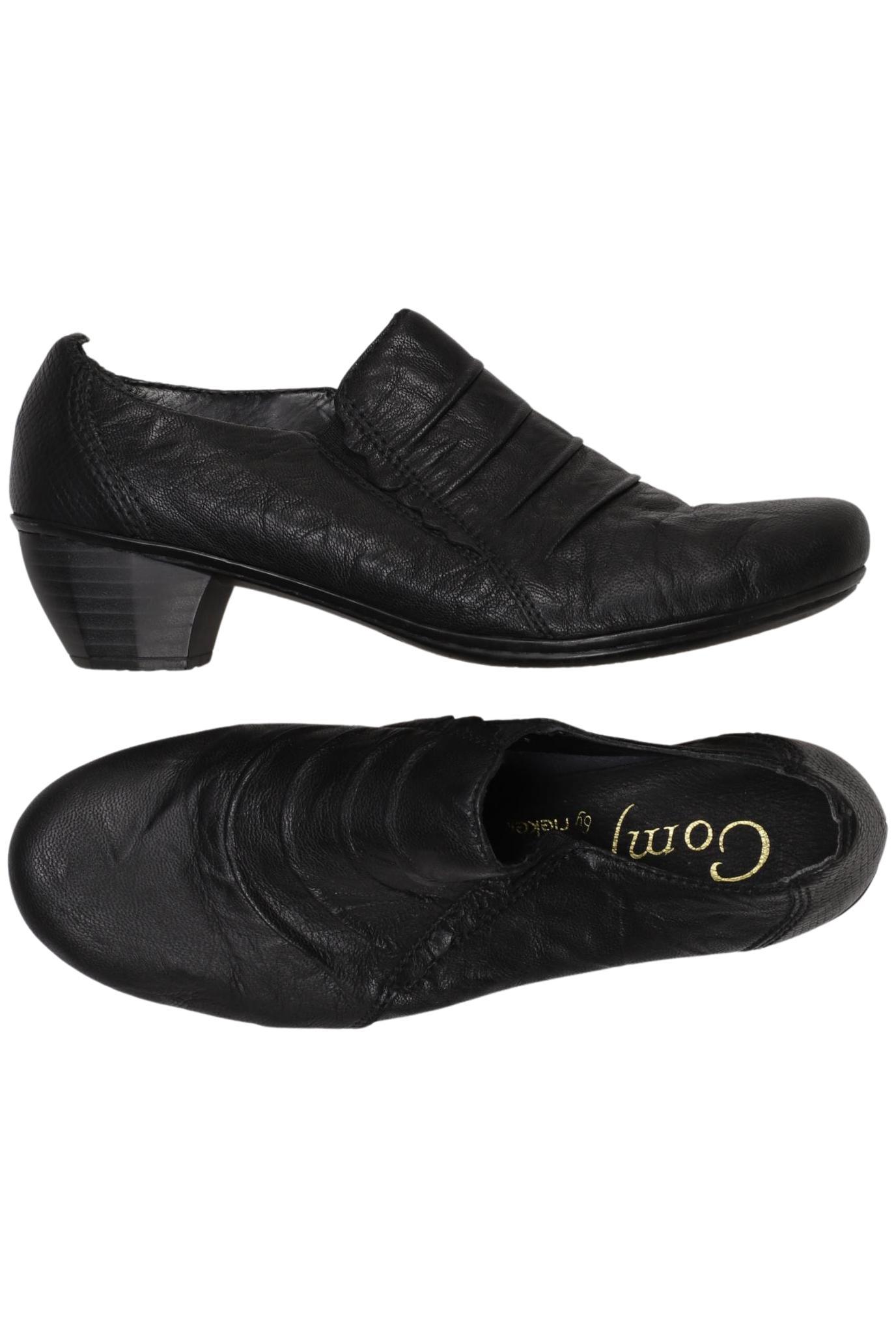 

Rieker Damen Halbschuh, schwarz, Gr. 38
