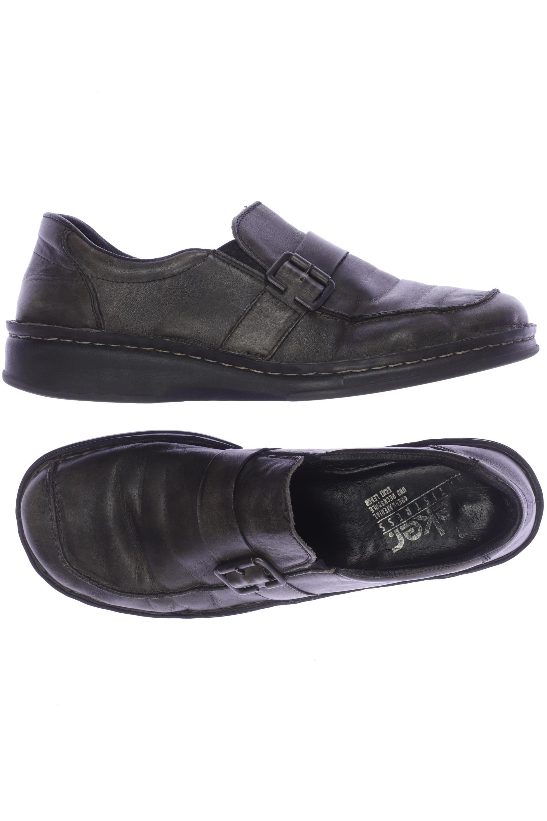 

Rieker Damen Halbschuh, grün, Gr. 42