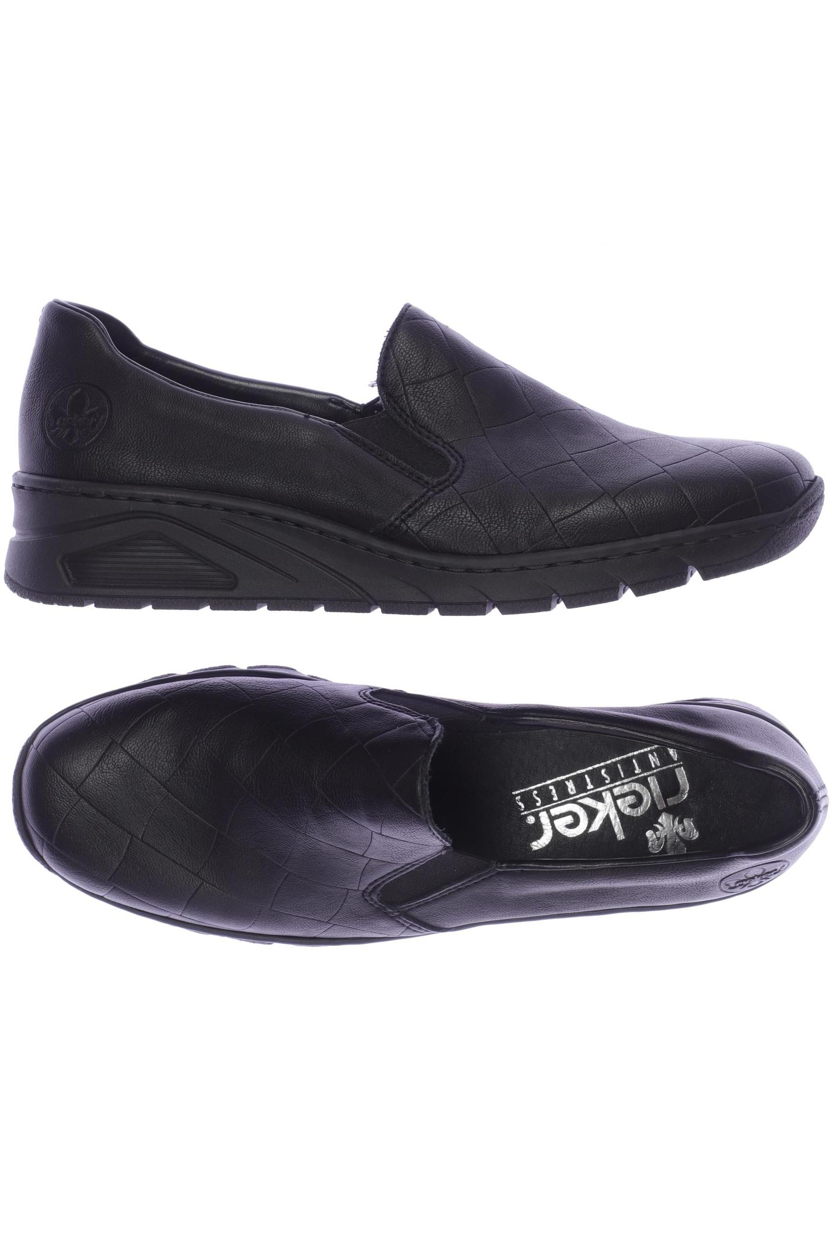 

Rieker Damen Halbschuh, schwarz, Gr. 37